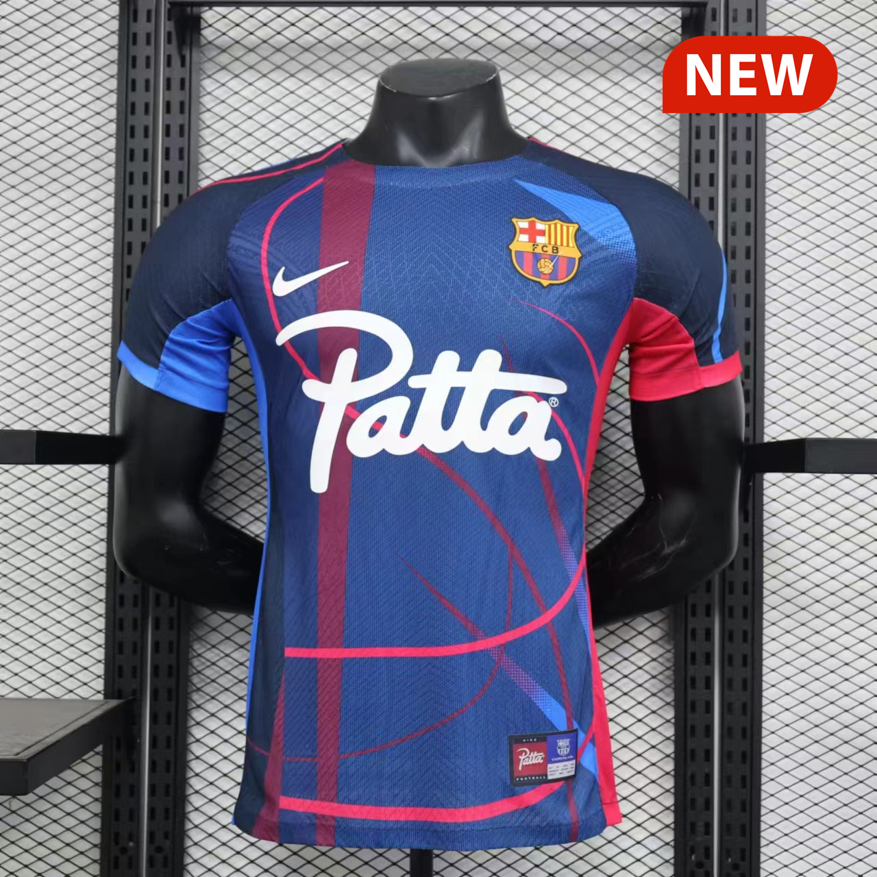 B.A.R.S.A x Patta 23-24 Special Edition Jersey - Player Version - UnitedFutballJersey
