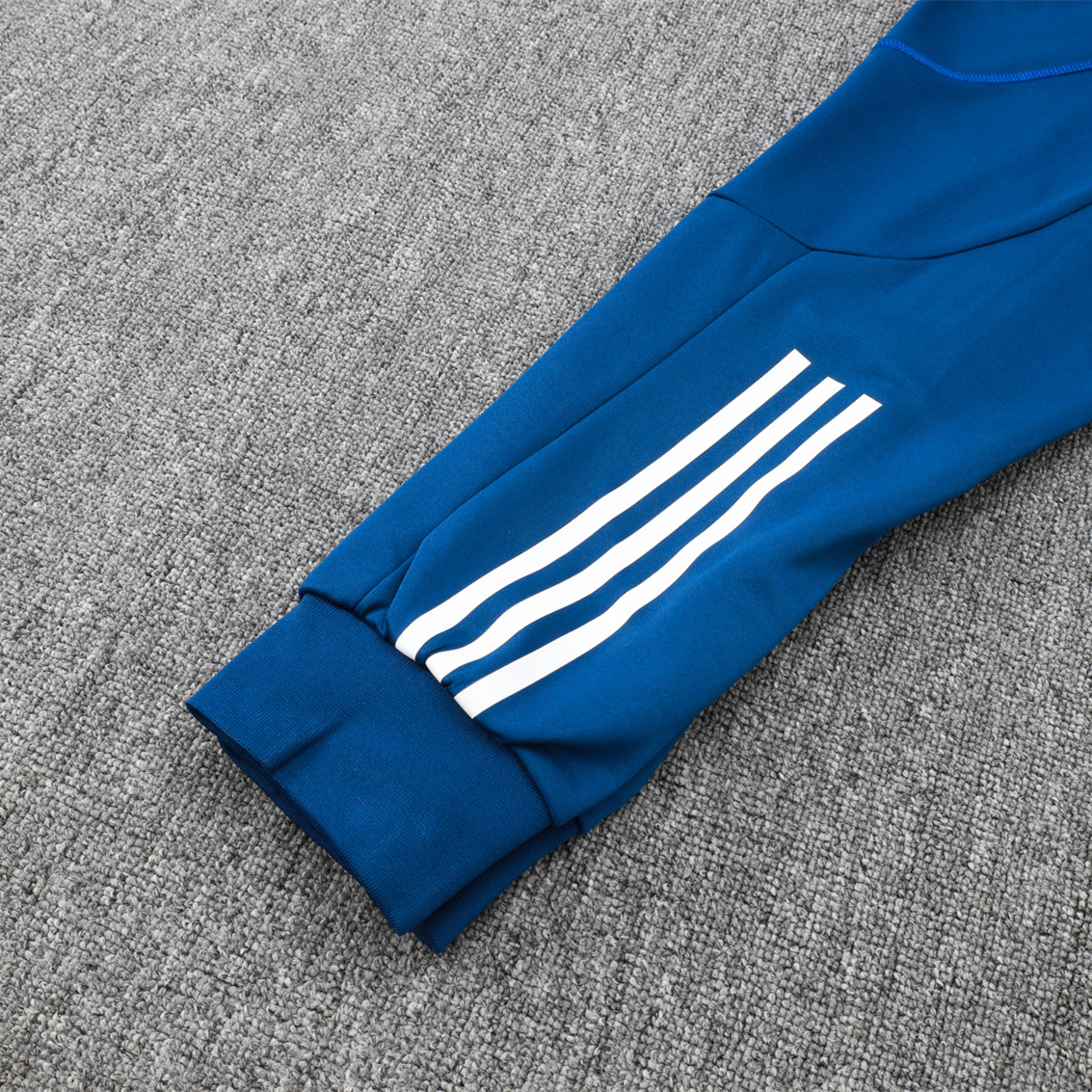 Manchester United 23-24 Men's Training Hoodie + Pants - Blue - UnitedFutballJersey