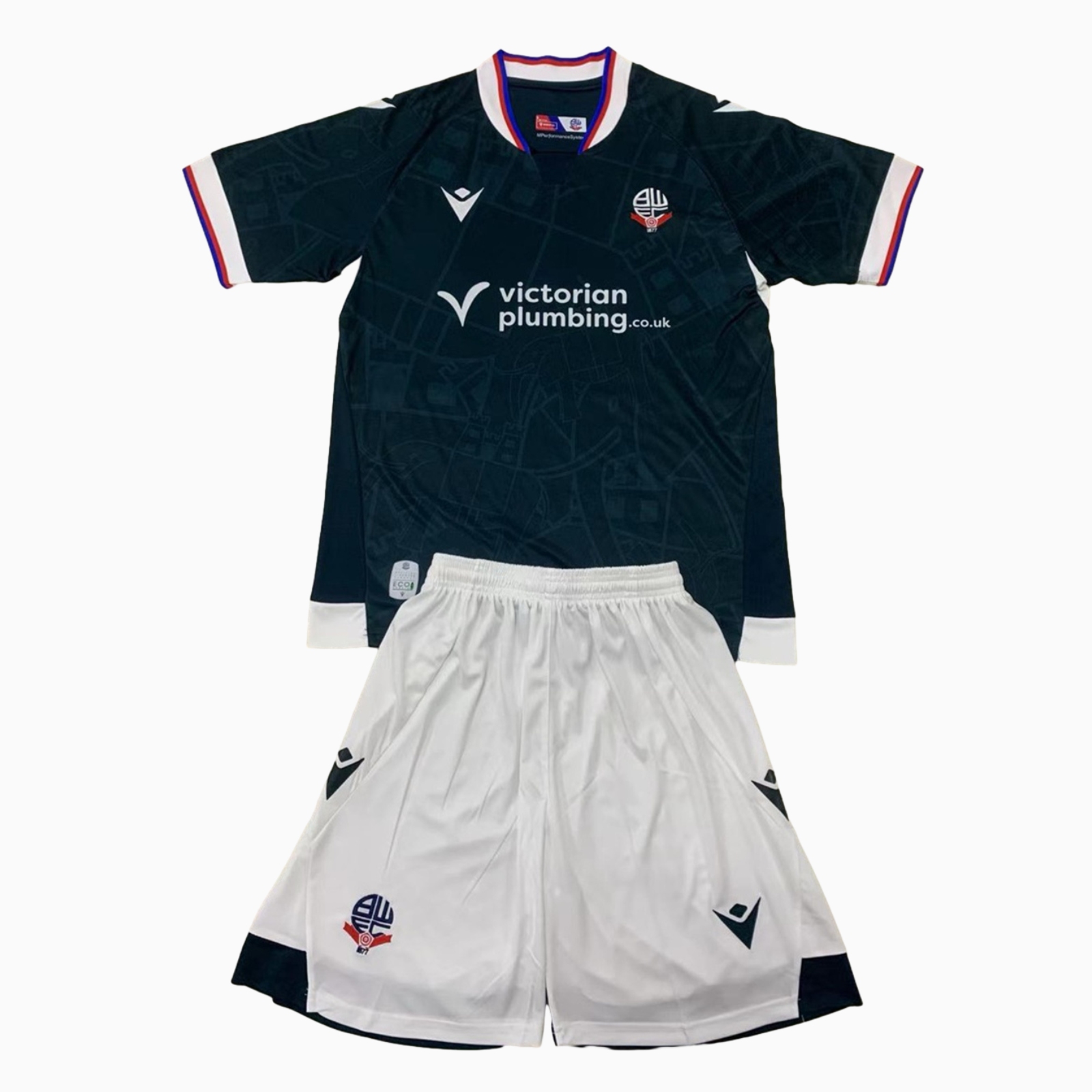 Bolton Wanderers 24-25 Away Men's Adult Jersey Set - Fans Version - UnitedFutballJersey