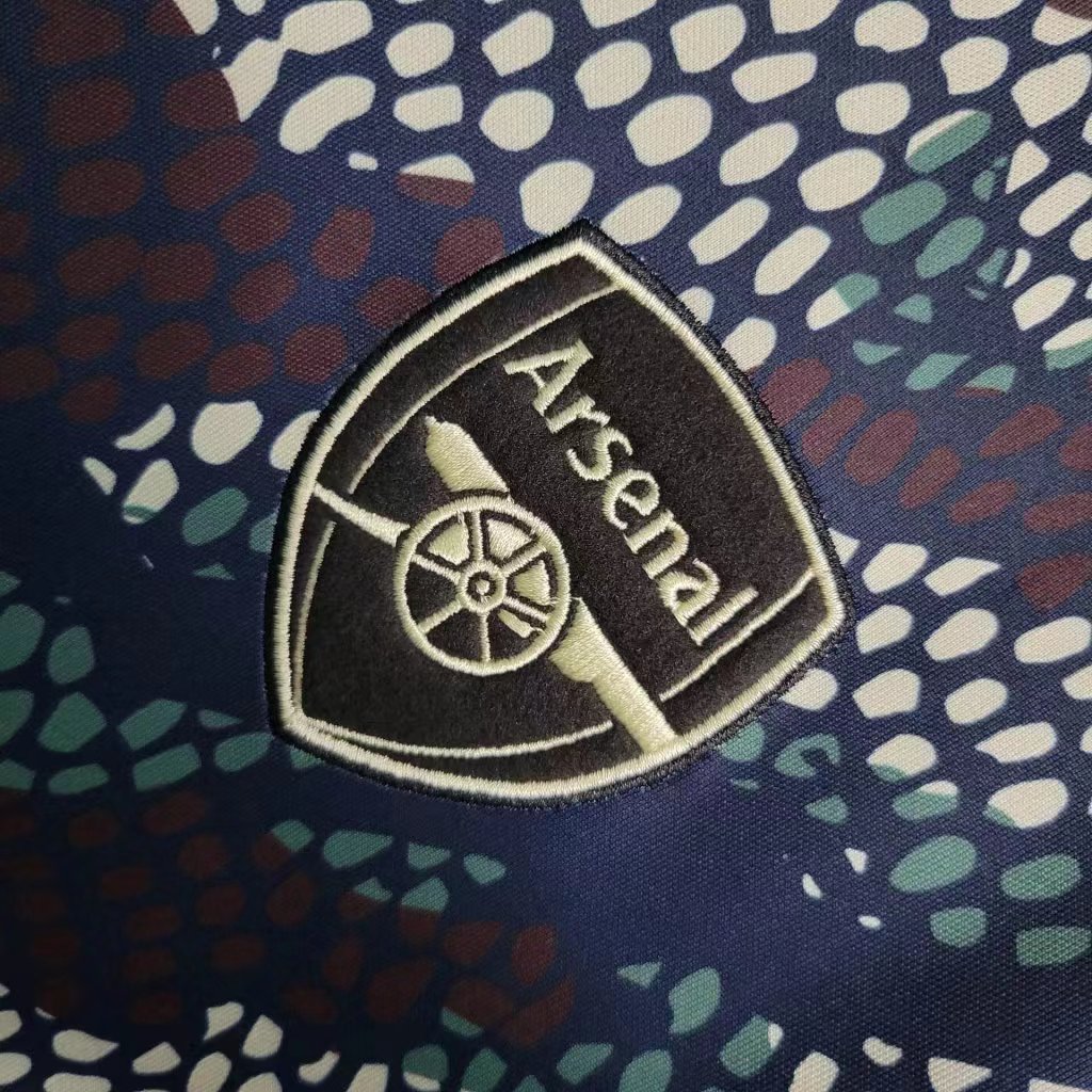 Arsenal x M.A.H.A R.I.S.H.I Limited Edition Jersey - Fans Version - UnitedFutballJersey