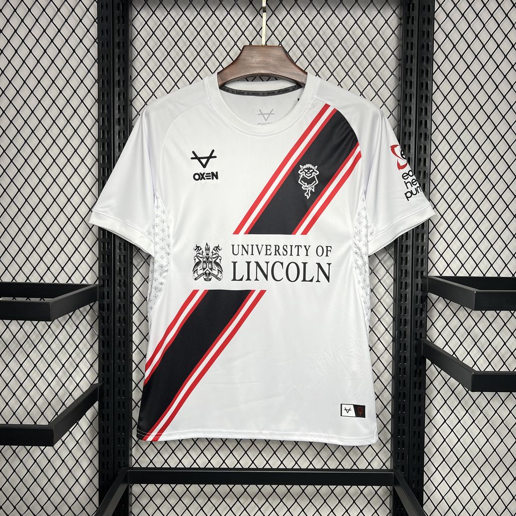 Lincoln City 24-25 Away Jersey - Fans Version - UnitedFutballJersey