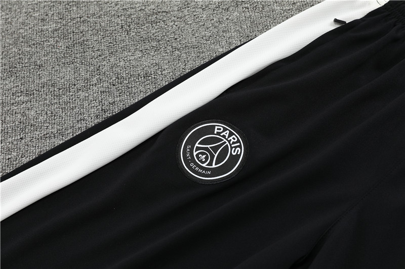 Paris Saint-Germain PSG 23-24 Kids Long Sleeve Training Set Black - UnitedFutballJersey