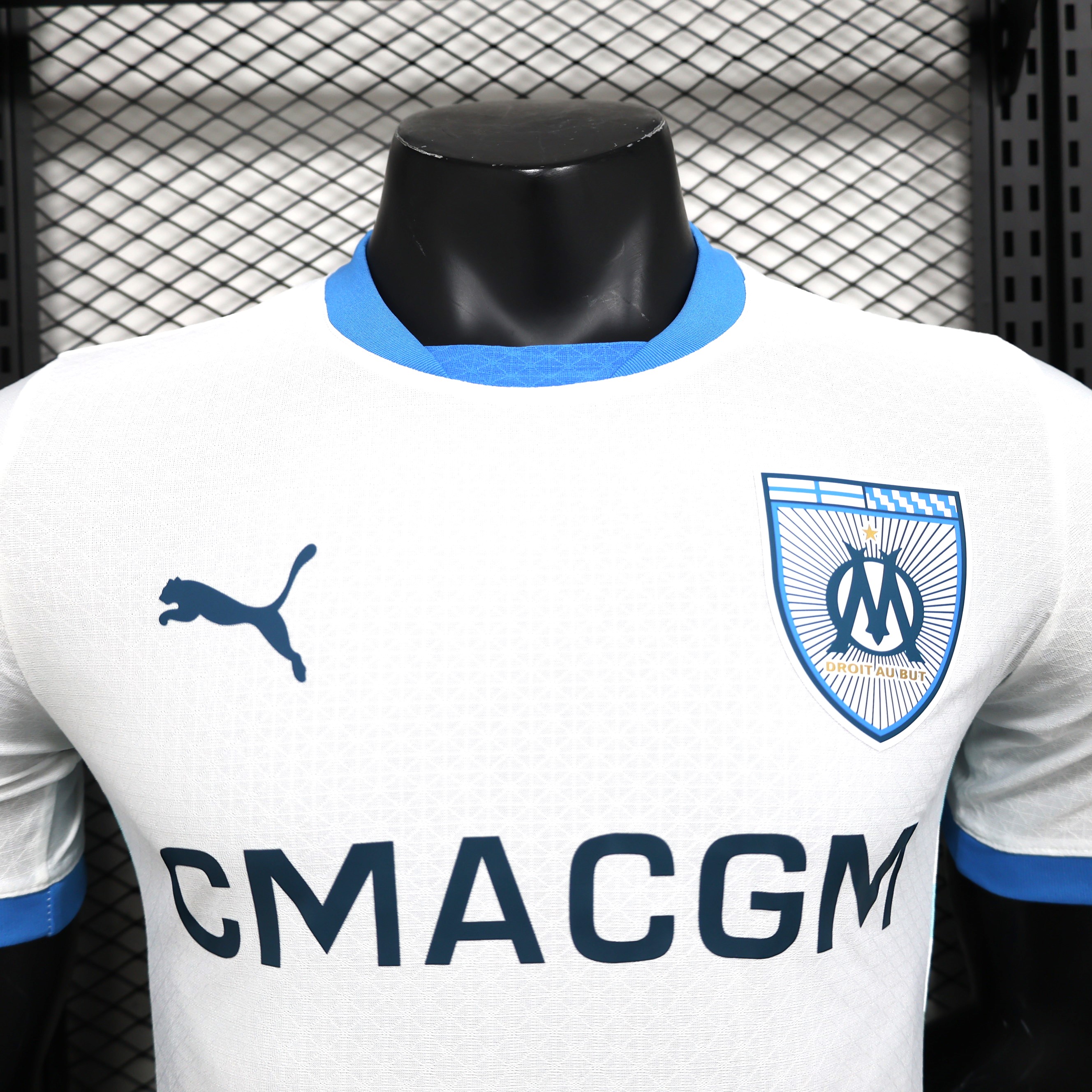 Marseille 24-25 Home Stadium Jersey - Player Version - UnitedFutballJersey