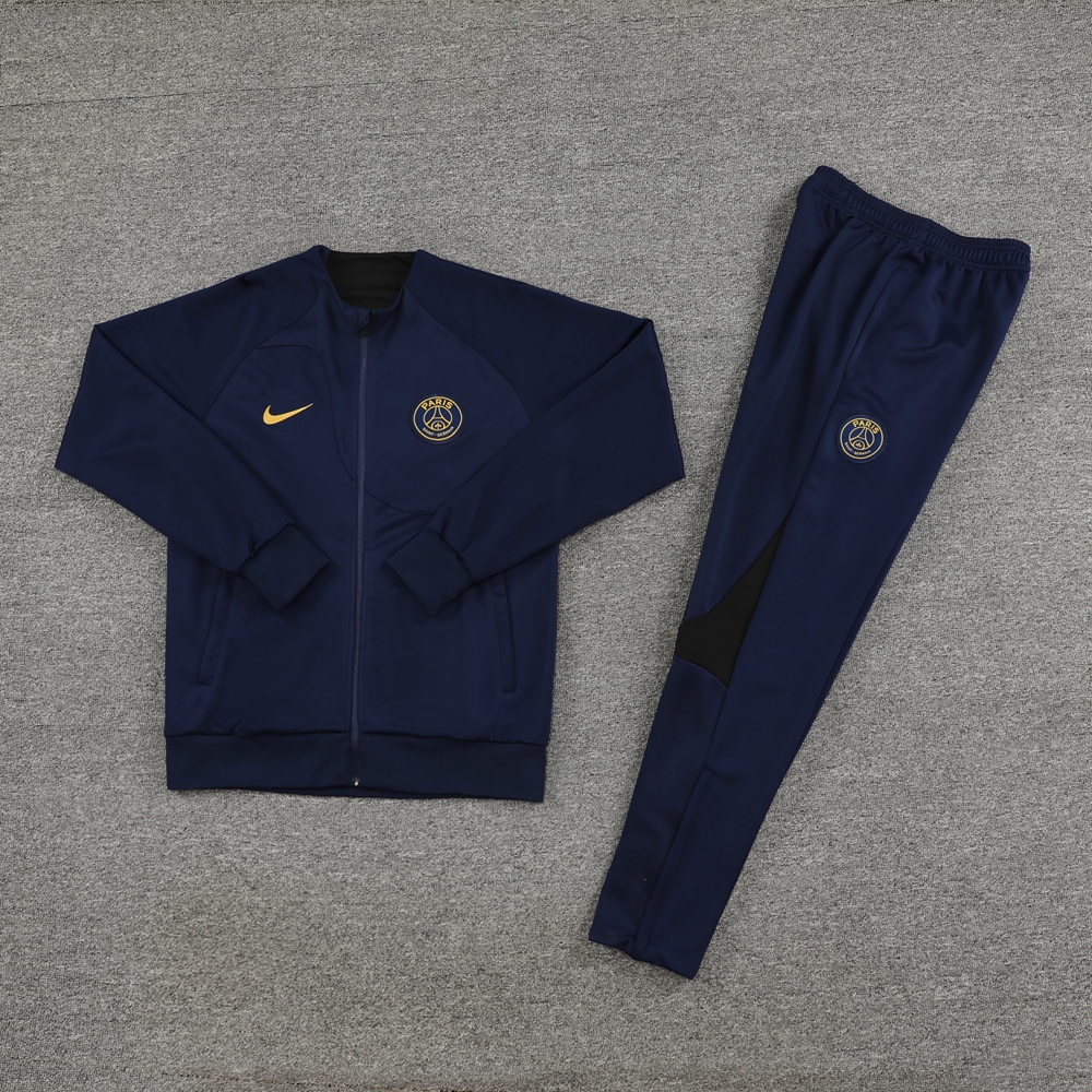Paris 23-24 Jacket Training Tracksuit - Royal Blue - UnitedFutballJersey