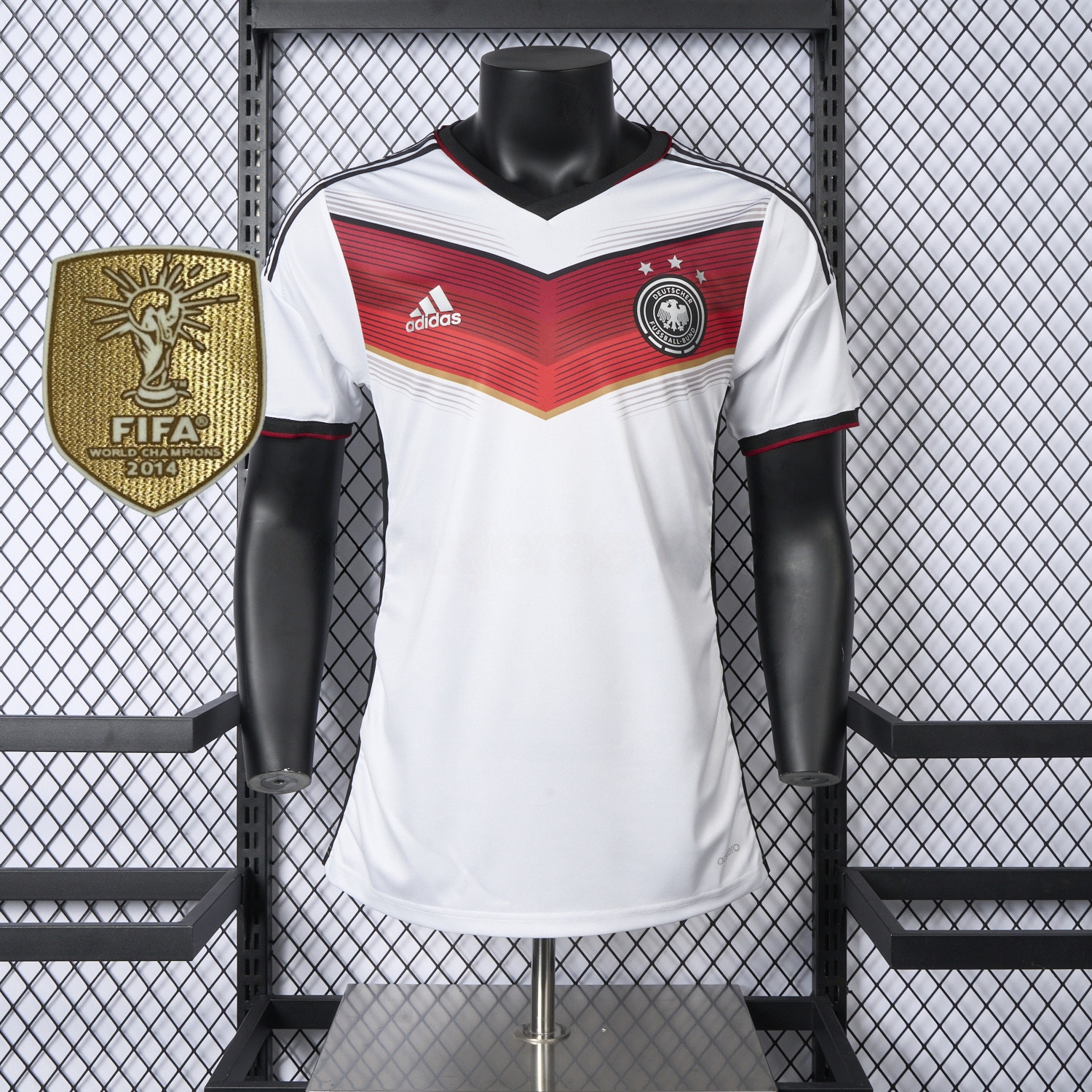 Retro Germany 2014 Home Jersey - Player Version - UnitedFutballJersey