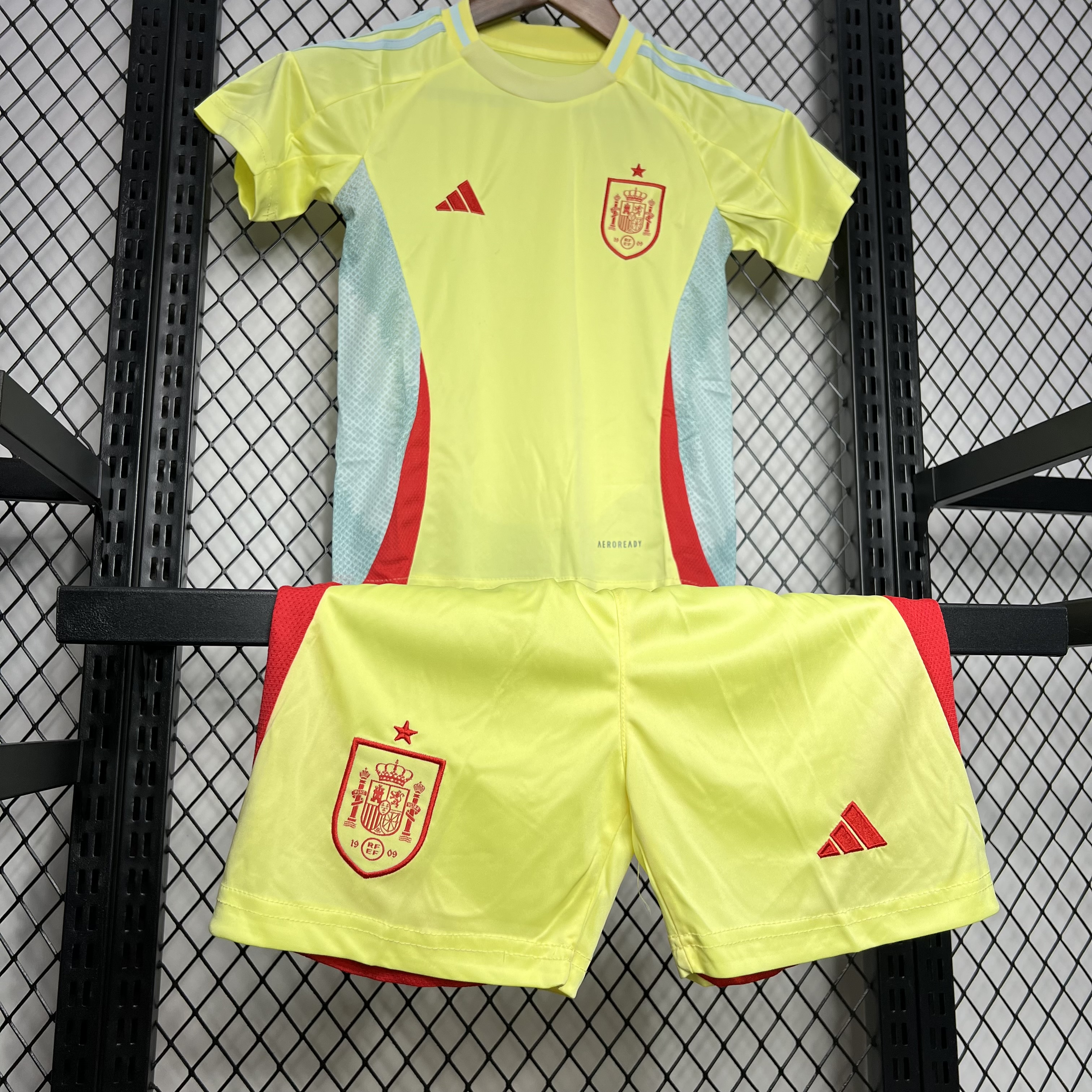 Spain 2024 Away Kids Kit - UnitedFutballJersey