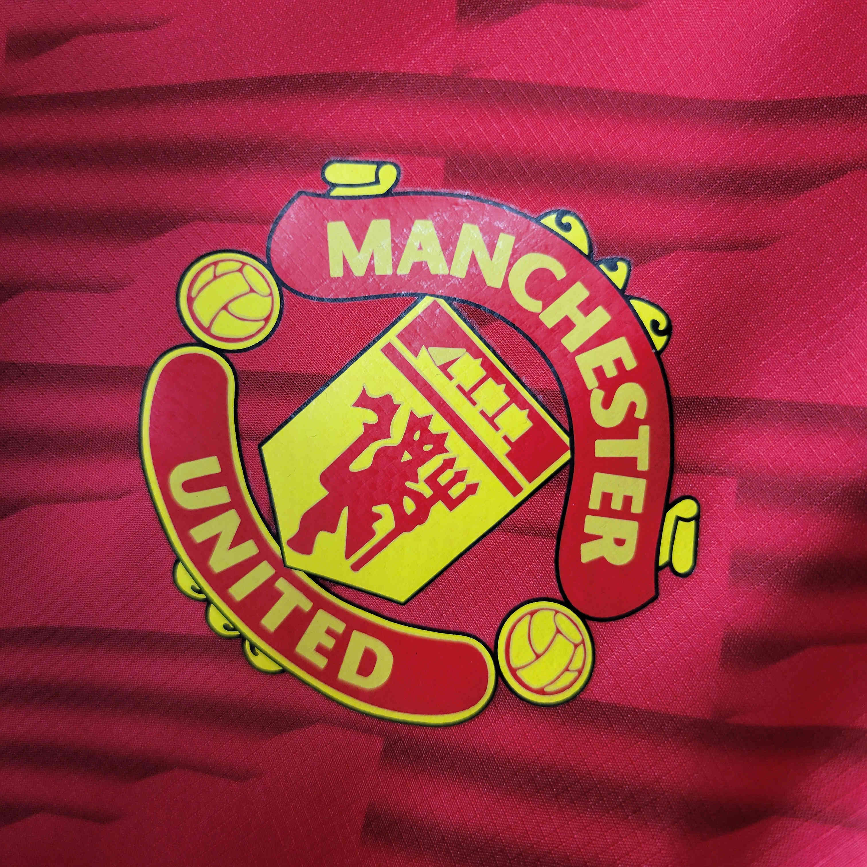 23-24 Manchester United Red Windbreaker - UnitedFutballJersey