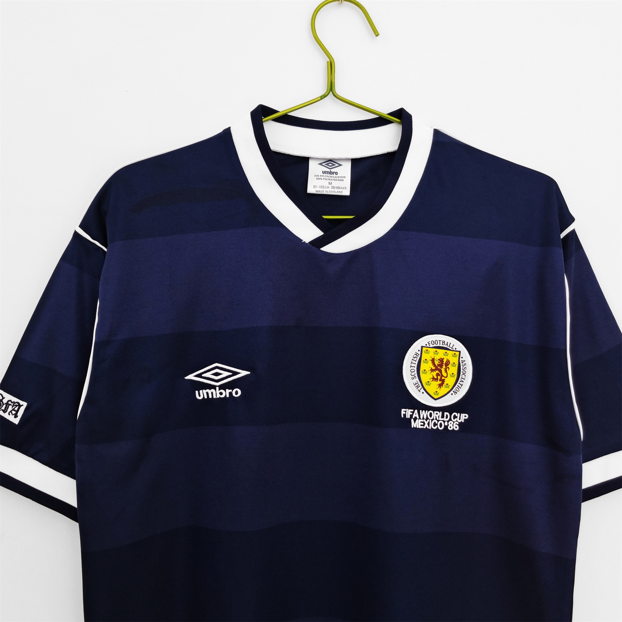 Retro S-c-o.t l.a-n.d 1987-88 Home Jersey - Fans Version - UnitedFutballJersey