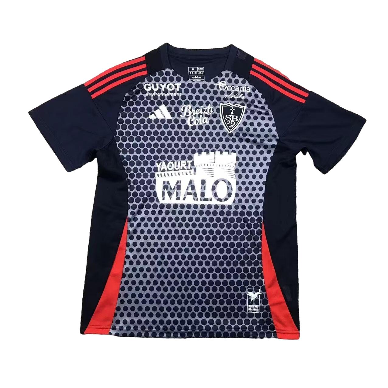 Stade Brestois 24-25 Third Jersey - Fans Version - UnitedFutballJersey
