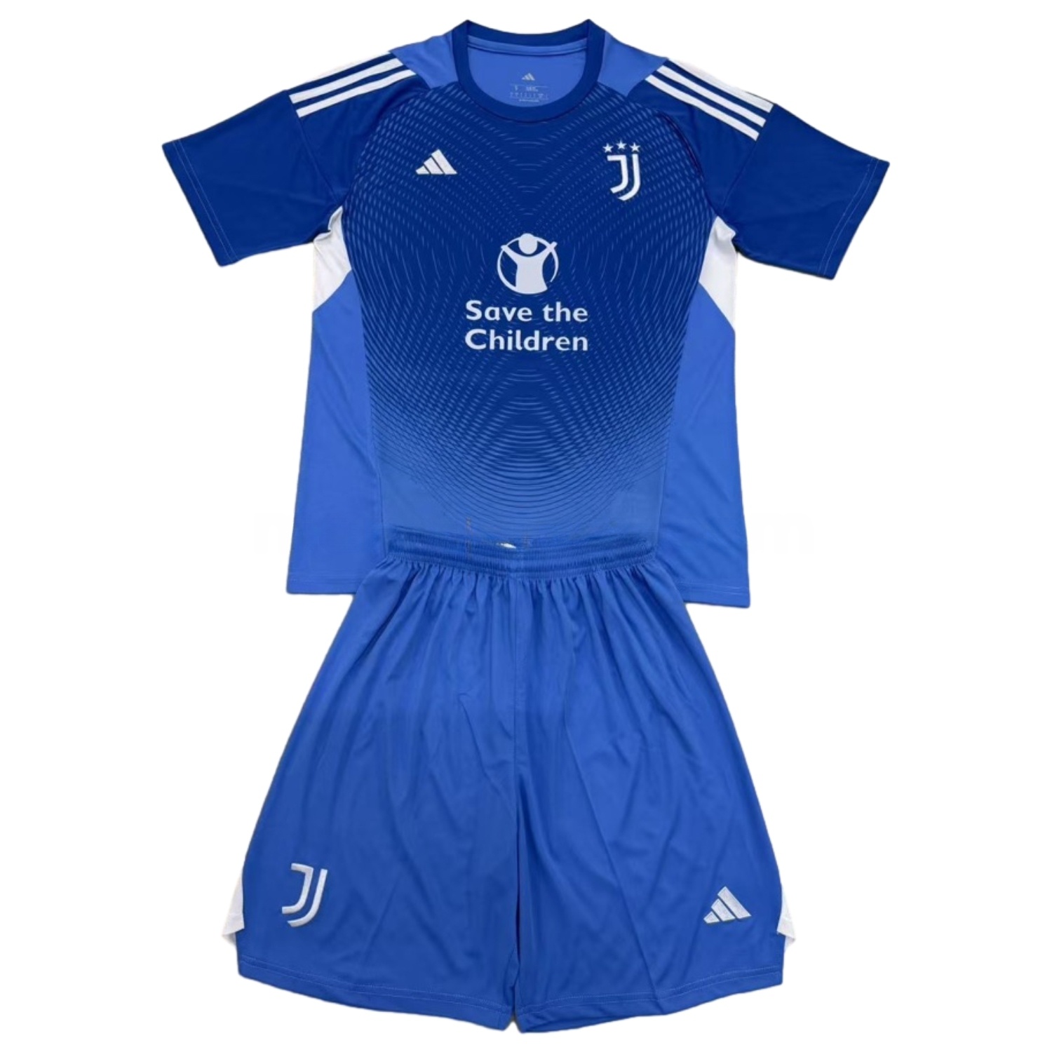 Juventus 25-26 Blue Goalkeeper Kids Kit - UnitedFutballJersey