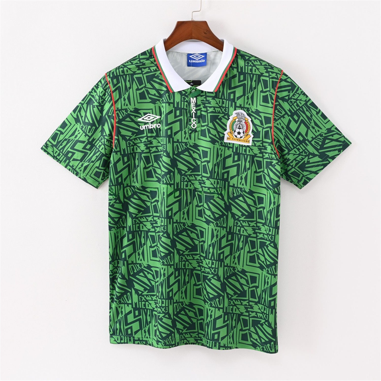 Retro Mexico 1994 Home Jersey - UnitedFutballJersey
