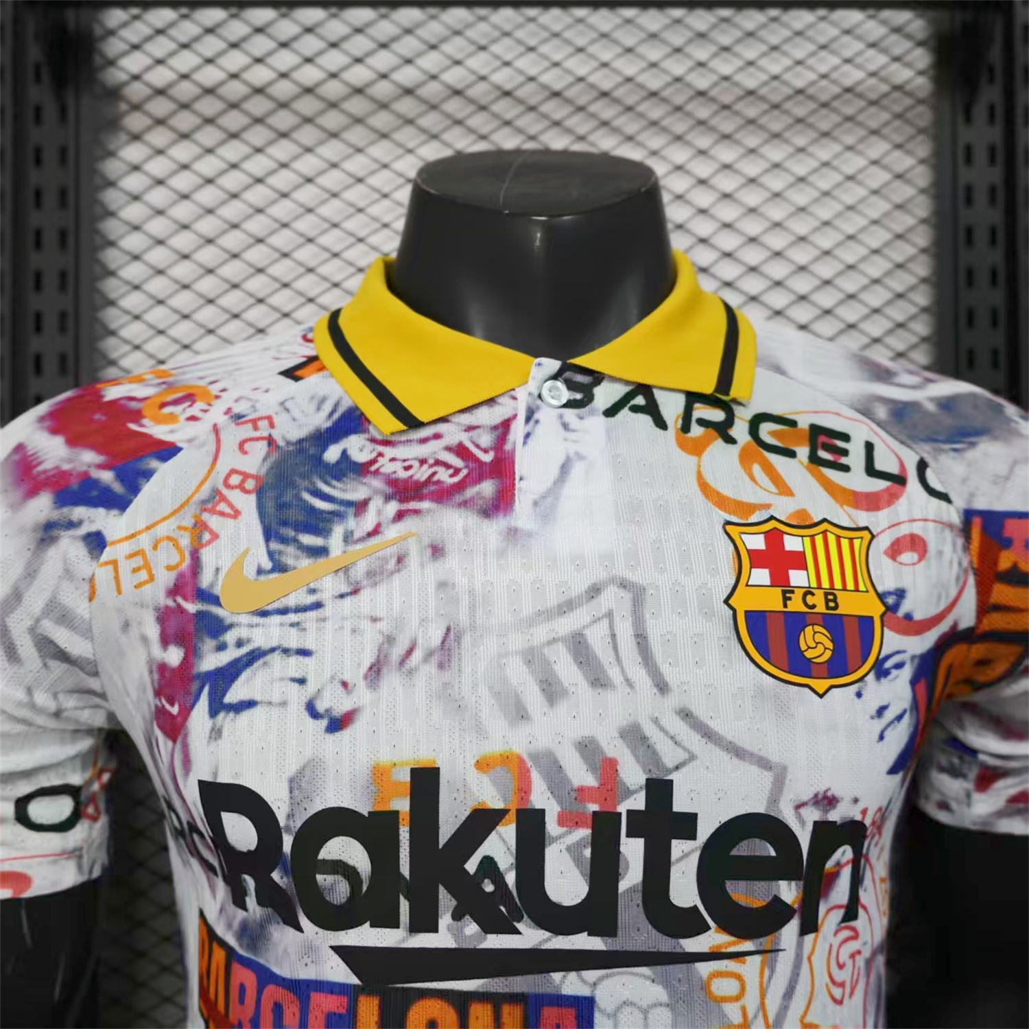 Barcelona 25-26 Team Logo Collection POLO Colorful Special Jersey - Player Version - UnitedFutballJersey