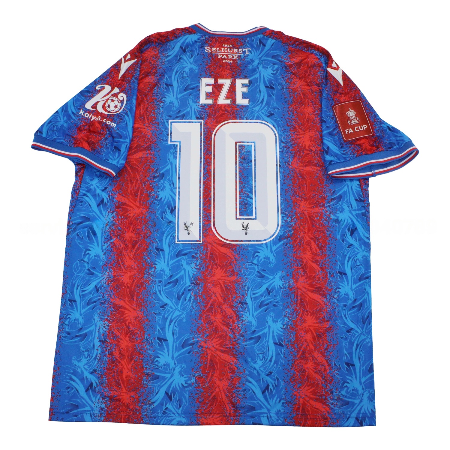 Crystal Palace 24-25 FA CUP FINAL Home Jersey - Fans Version - UnitedFutballJersey
