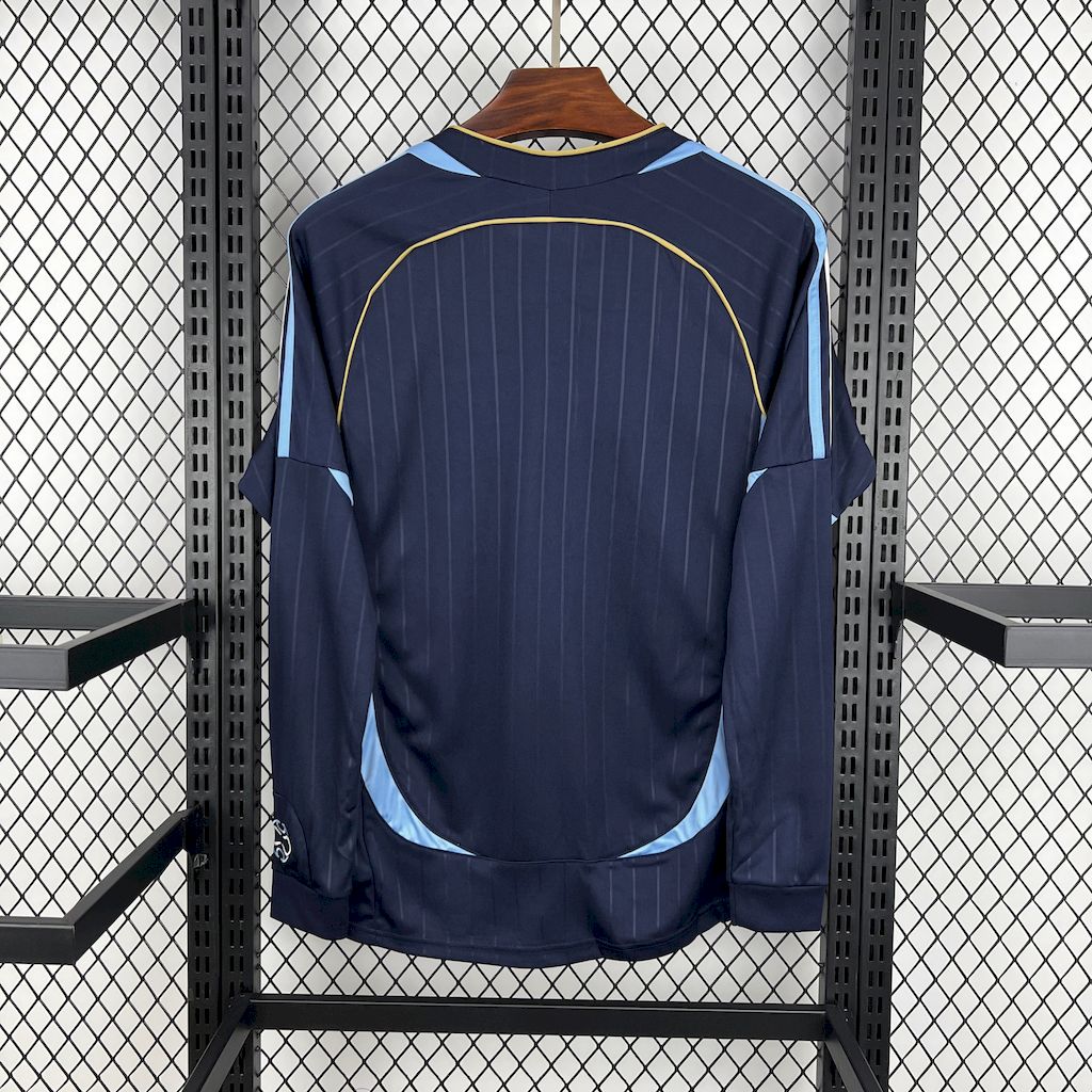 Retro Argentina 2006 Away Long Sleeves Jersey - UnitedFutballJersey