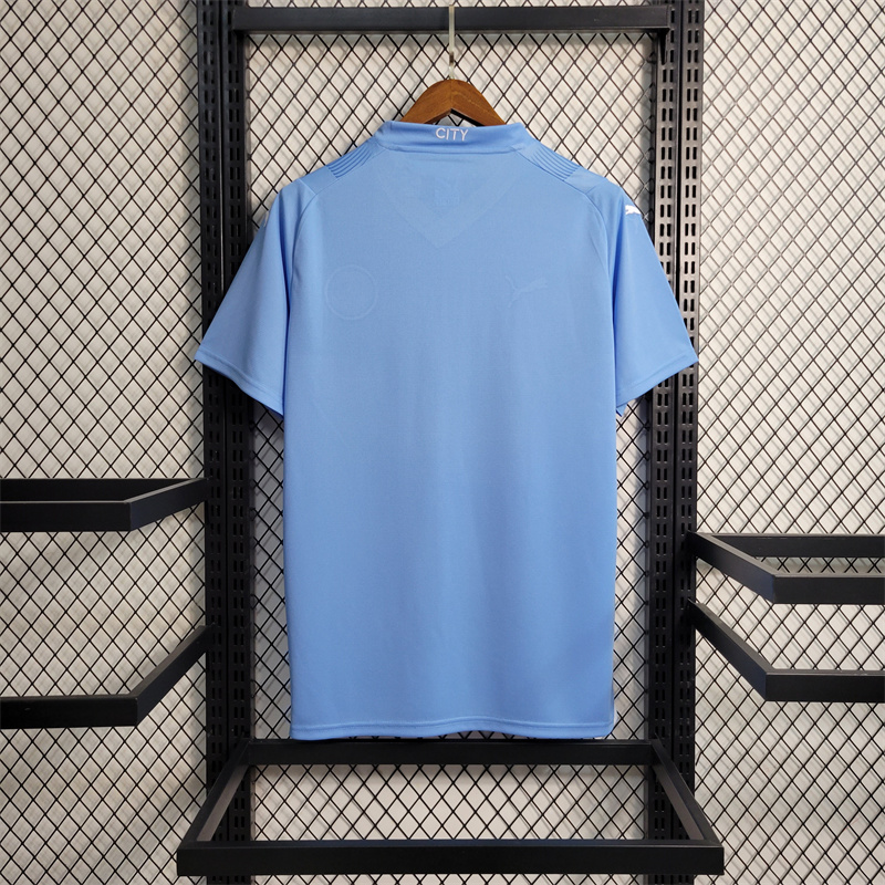 Manchester City 23-24 Home Jersey - Fans Version - UnitedFutballJersey