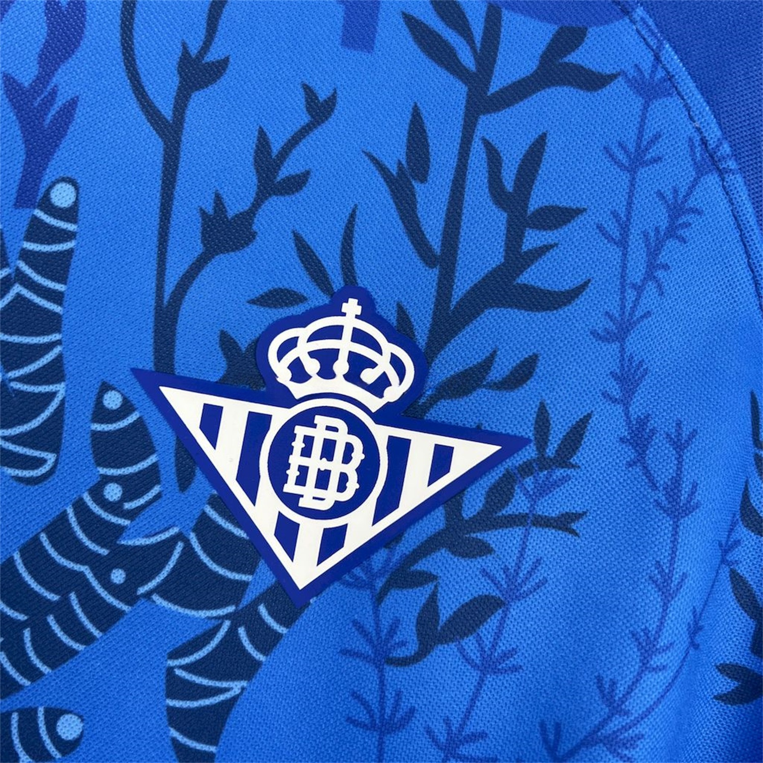 Real Betis 24-25 Blue GK Sustainability Jersey - Fans Version - UnitedFutballJersey
