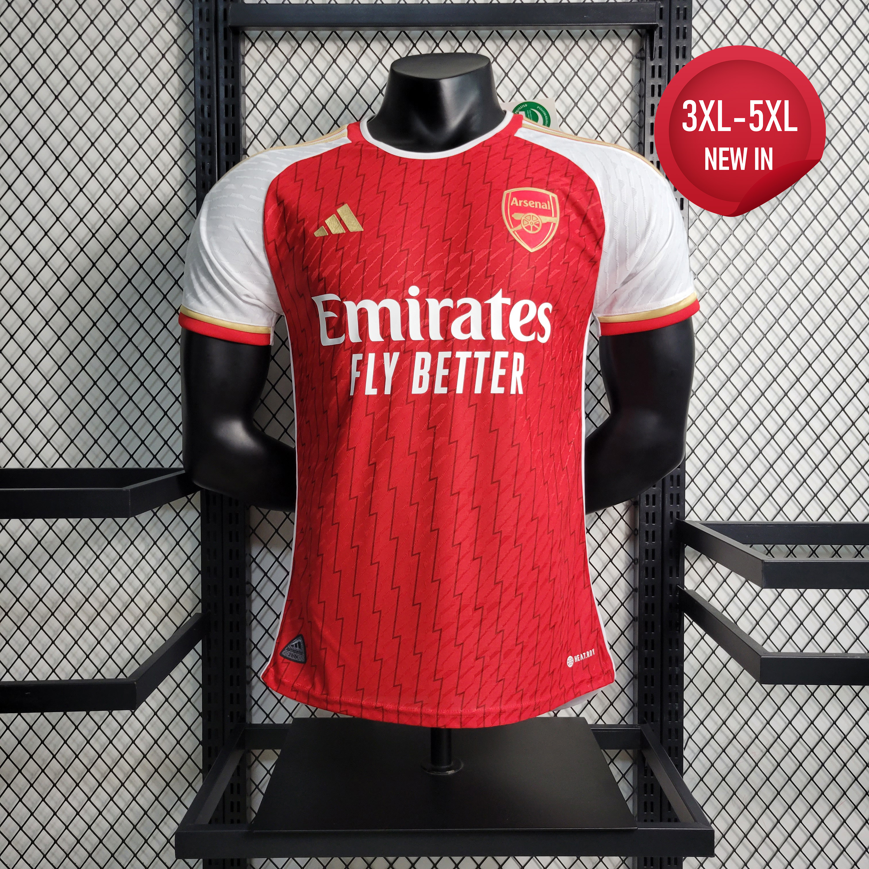 Arsenal 23-24 Home Stadium Jersey - Player Version - UnitedFutballJersey