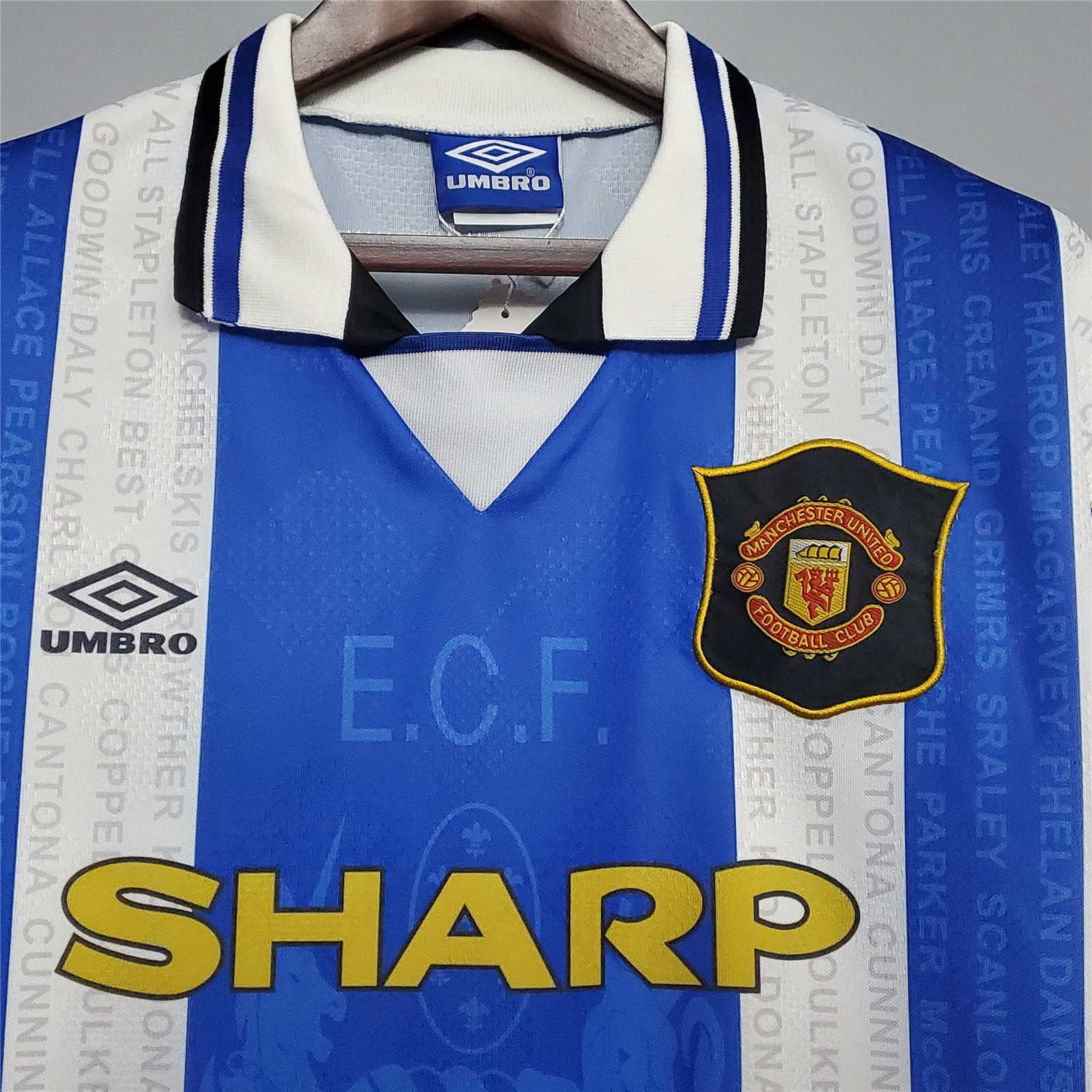 Retro Manchester United 94-96 Away Jersey - UnitedFutballJersey