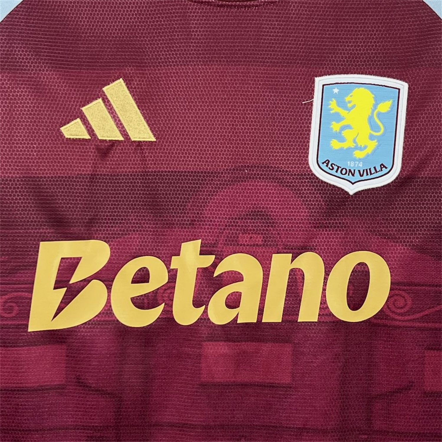 Aston Villa 25-26 Home Jersey - Fans Version - UnitedFutballJersey