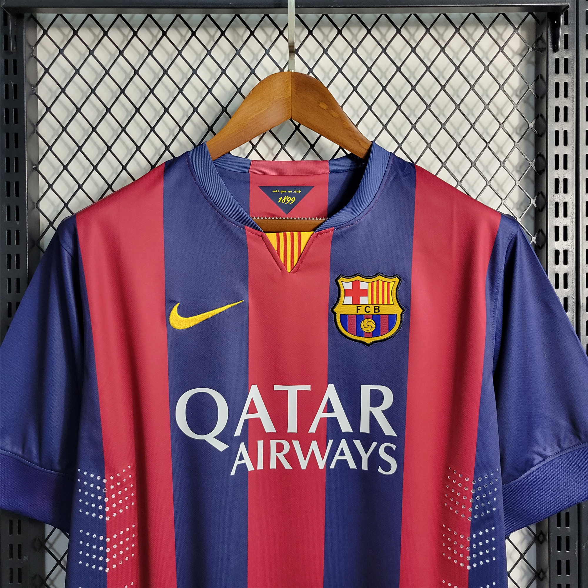 Retro Barcelona 14-15 Home Stadium Jersey - UnitedFutballJersey