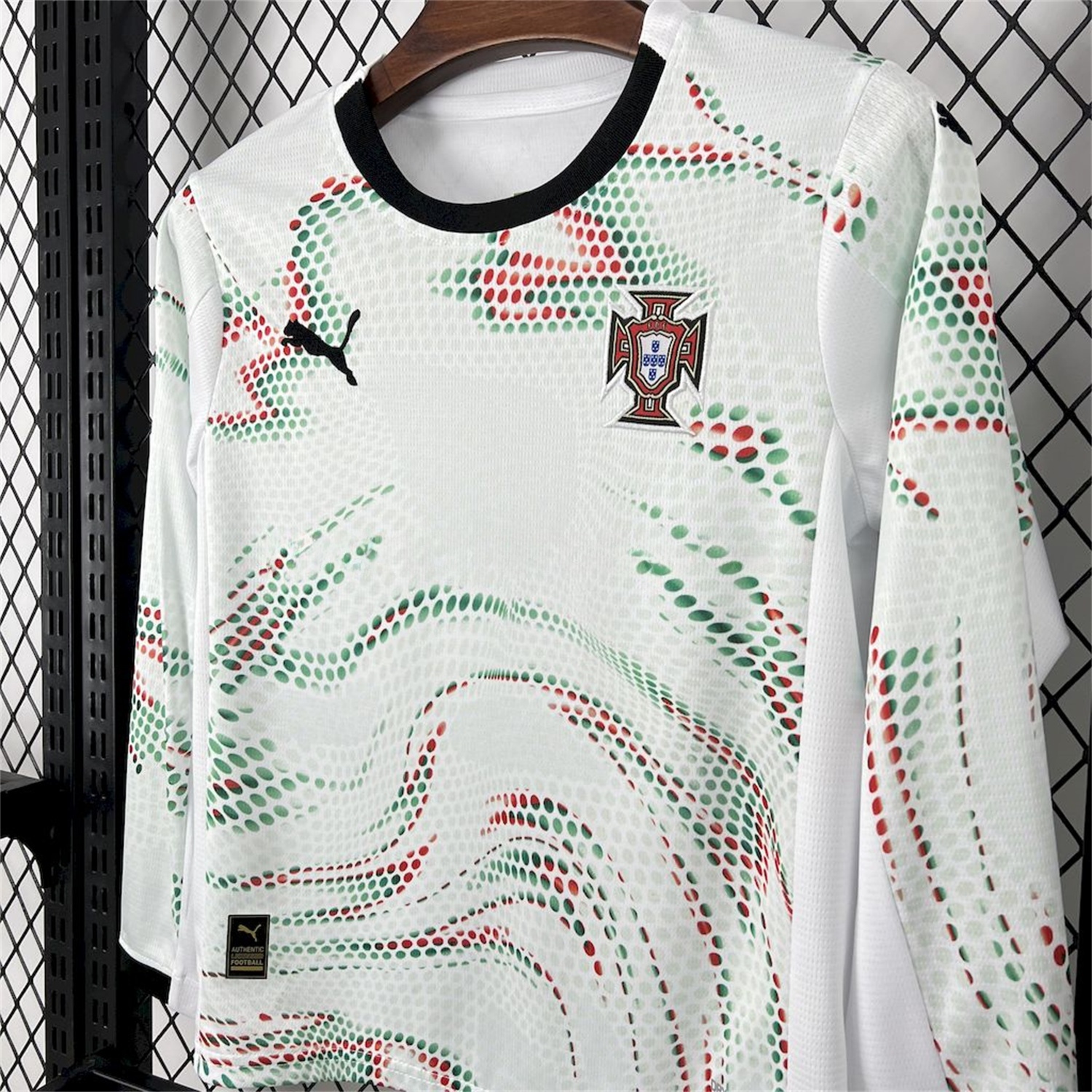 Portugal 2025-26 Away Long Sleeves Kids Kit - UnitedFutballJersey
