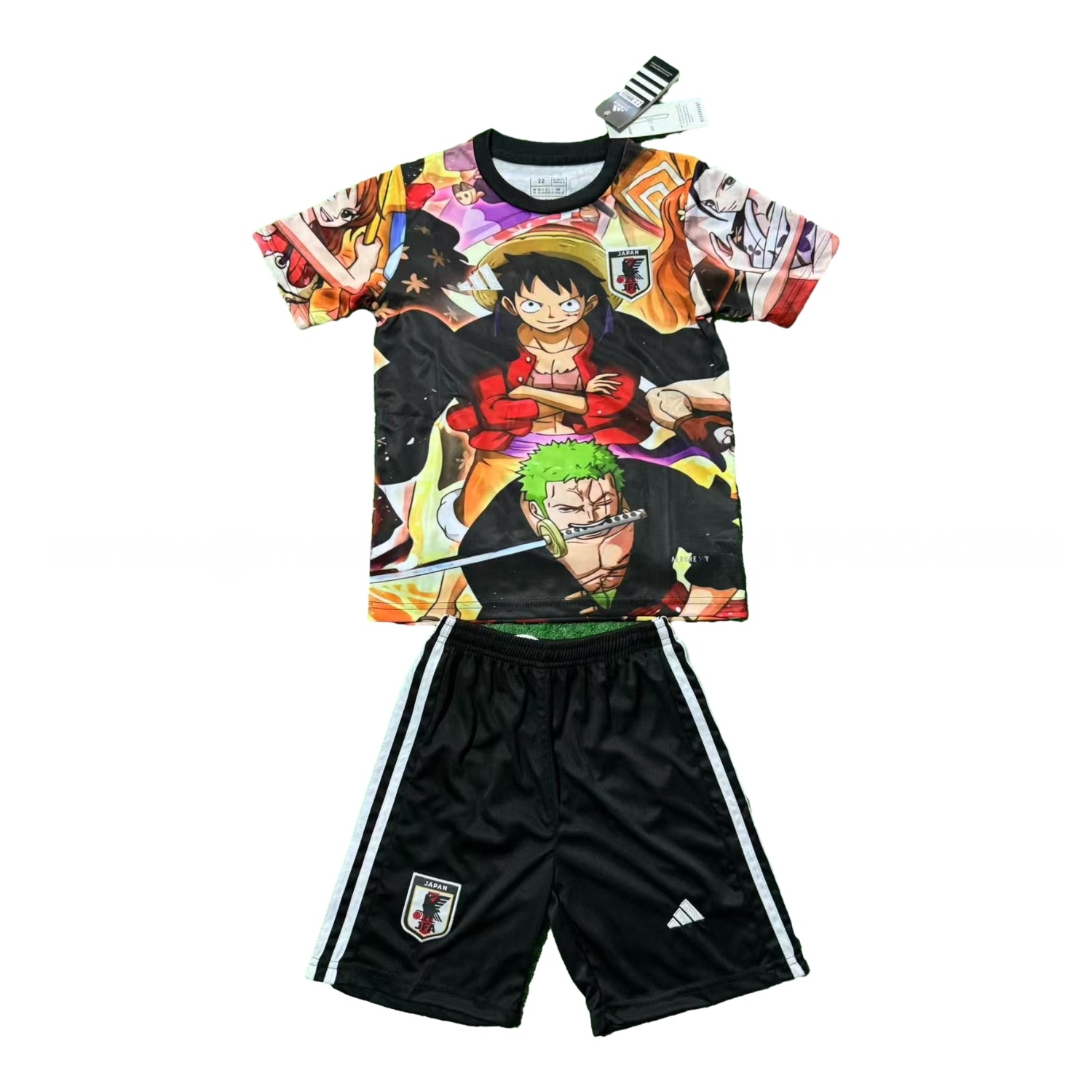 Japan 25-26 Luffy And Zoro Special Kids Kit - UnitedFutballJersey