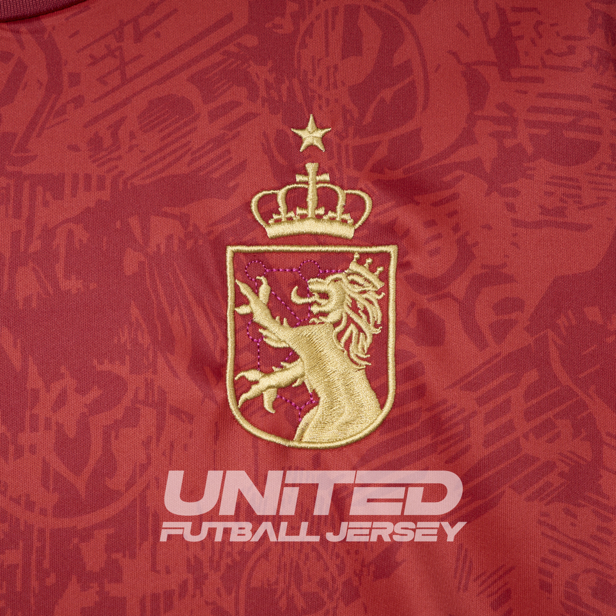 Spain 2024-25 COMMA Red Special Edition Jersey - Fans Version - UnitedFutballJersey