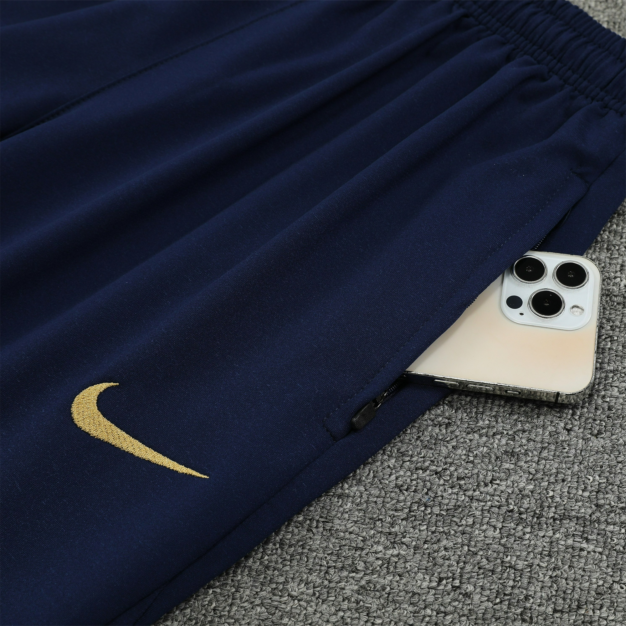 France 23-24 Men's Training Hoodie + Pants - UnitedFutballJersey