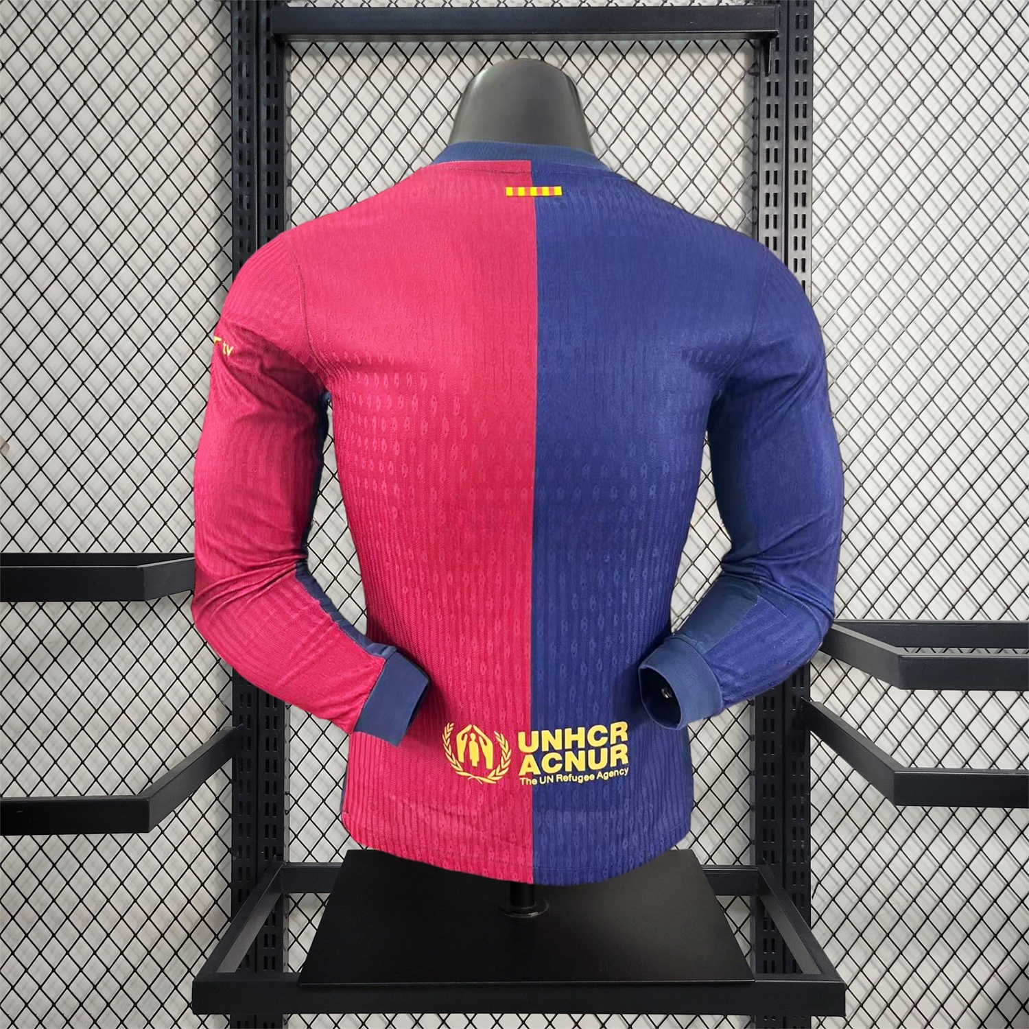 Barcelona x Travis Scott 24-25 Home Long Sleeves Jersey - Player Version - UnitedFutballJersey