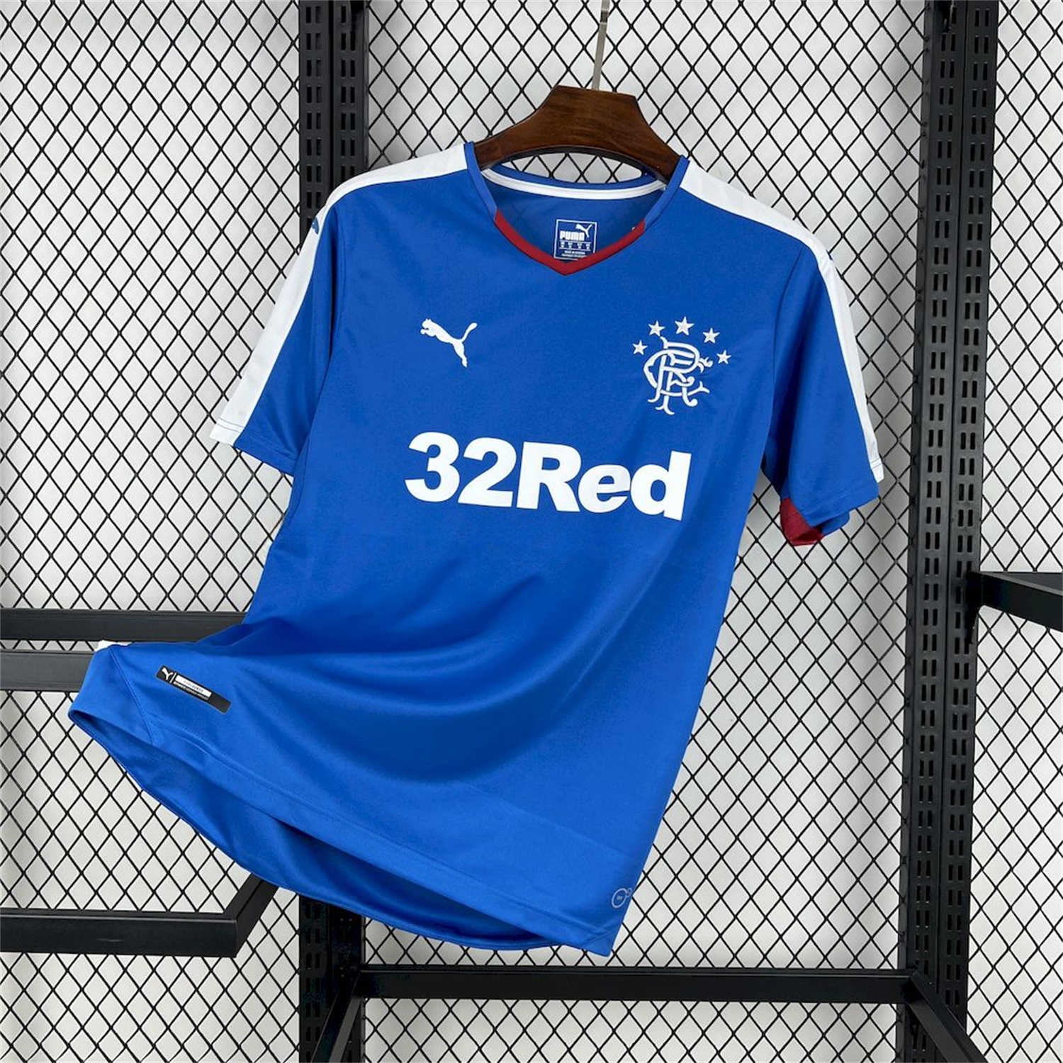 Retro Glasgow Rangers 2015-16 Home Jersey - UnitedFutballJersey