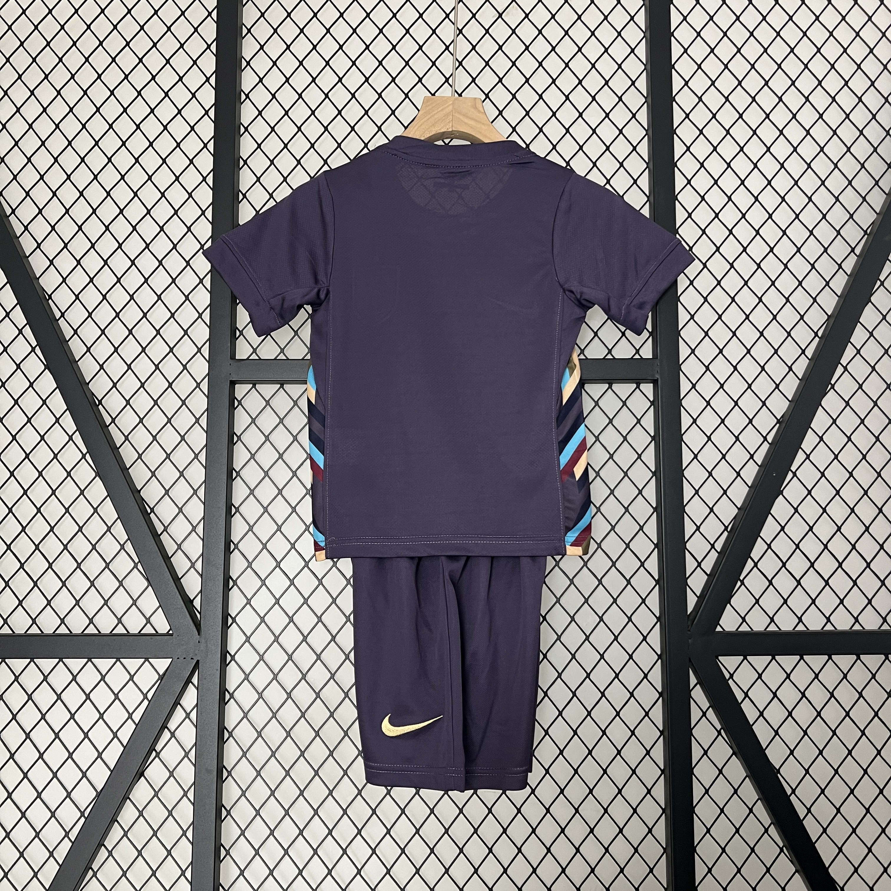 England 2024 Away Stadium Kids Kit - UnitedFutballJersey