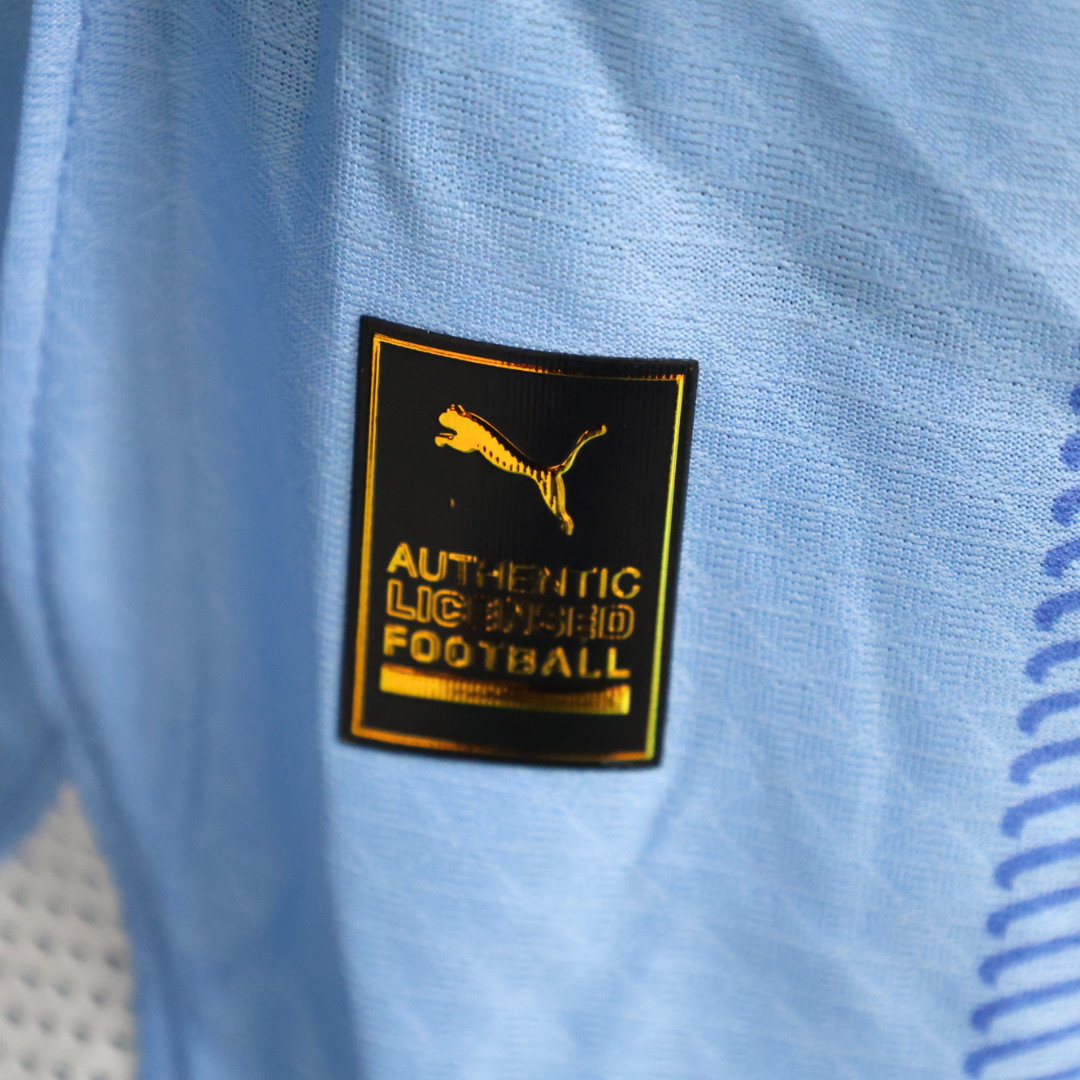 23/24 Manchester City Home Long Sleeve Jersey - Player Version - UnitedFutballJersey