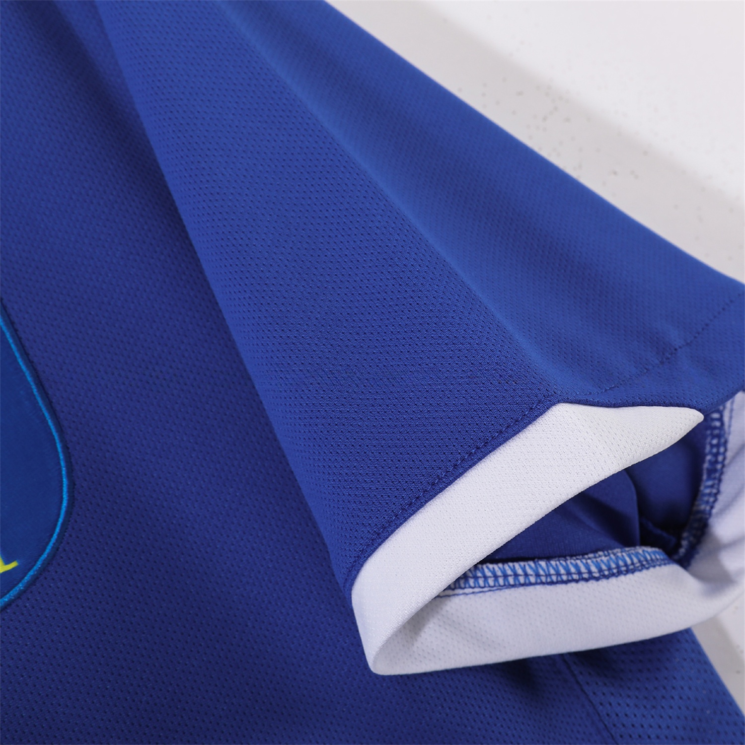 Retro Brazil 2006 Away Blue Jersey - UnitedFutballJersey