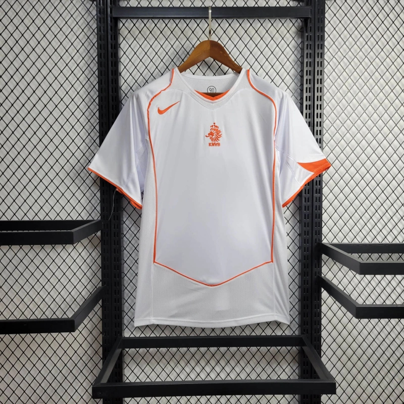 Retro Netherlands 2004 Away Jersey - UnitedFutballJersey