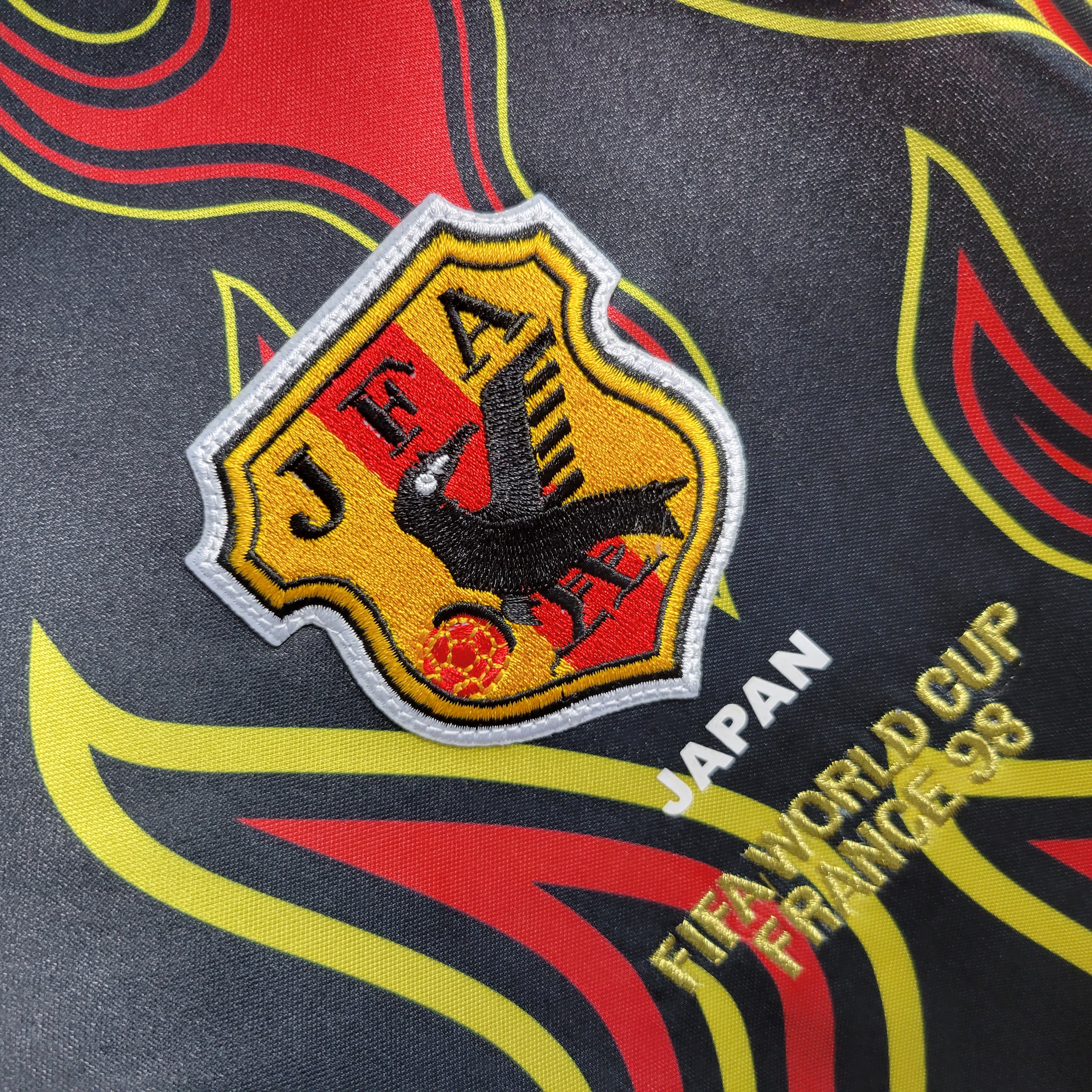 Retro Japan 1998 Red Flame Goalkeeper Jersey - UnitedFutballJersey