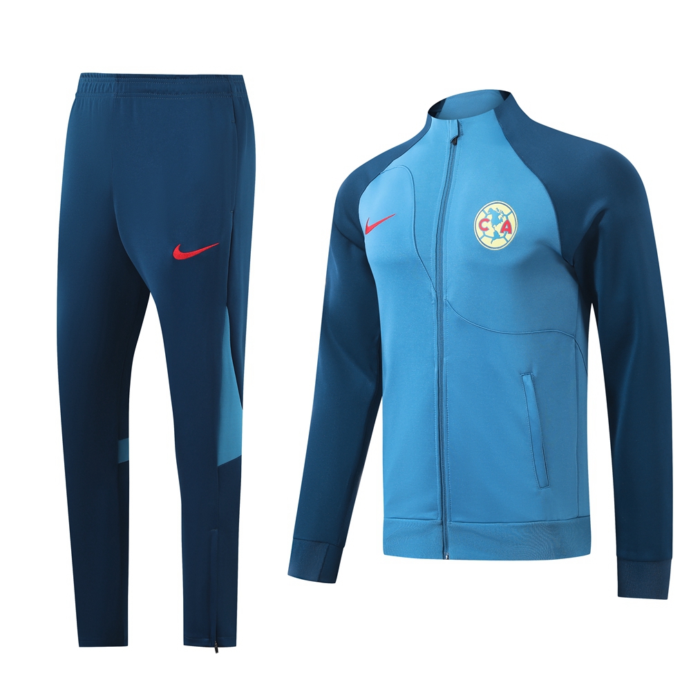Club América 24-25 Jacket Training Tracksuit - Blue - UnitedFutballJersey