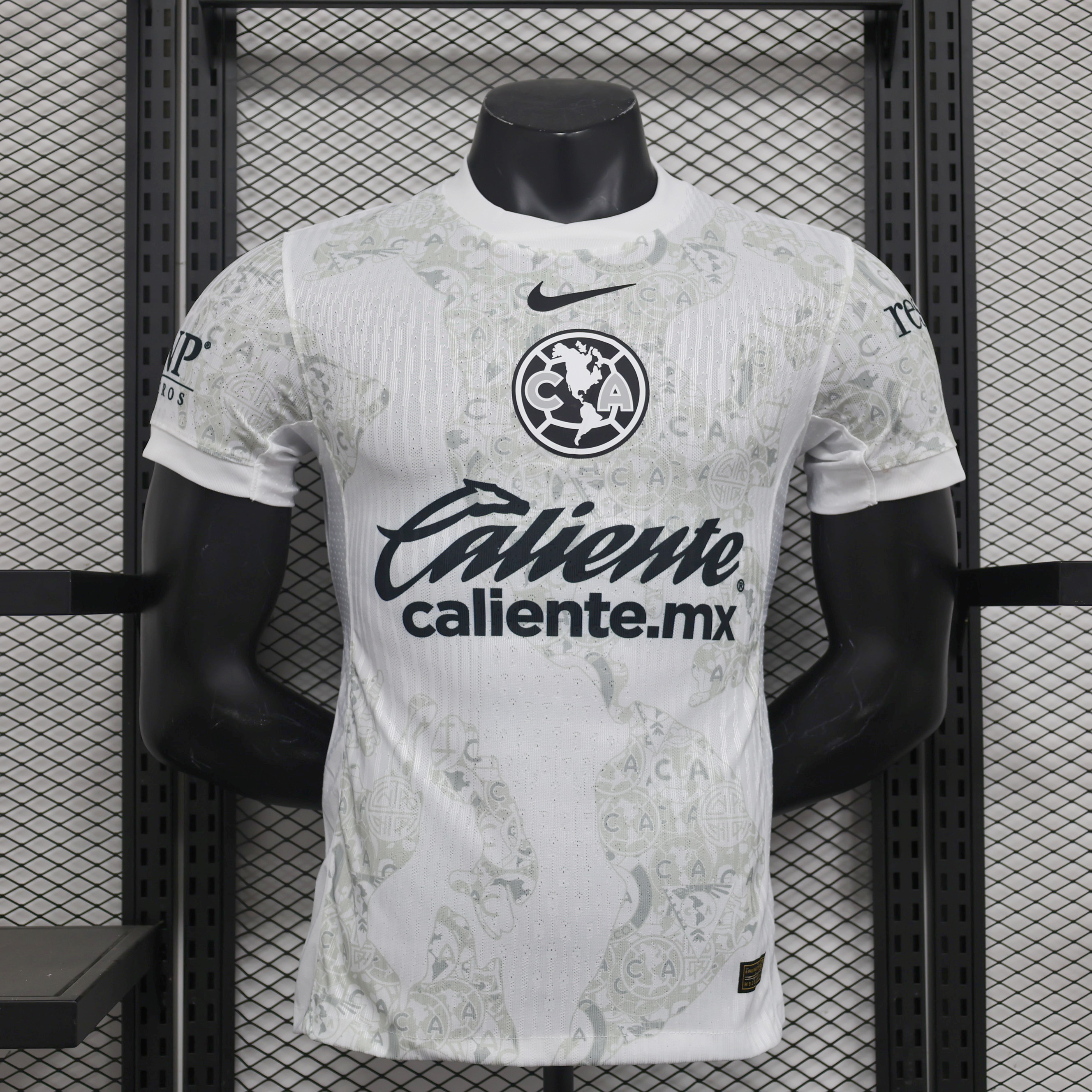 Club América 24-25 White Goalkeeper Jersey - Player Version - UnitedFutballJersey
