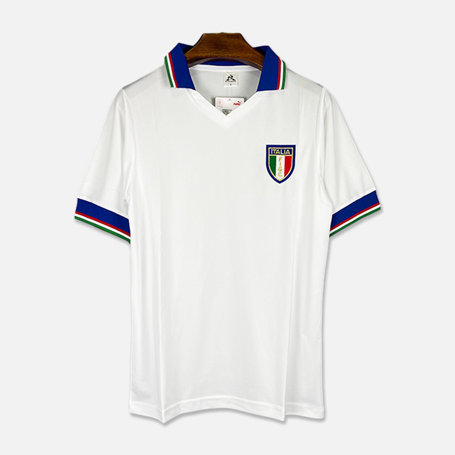 Retro Italy 1982 Away Stadium Jersey - UnitedFutballJersey