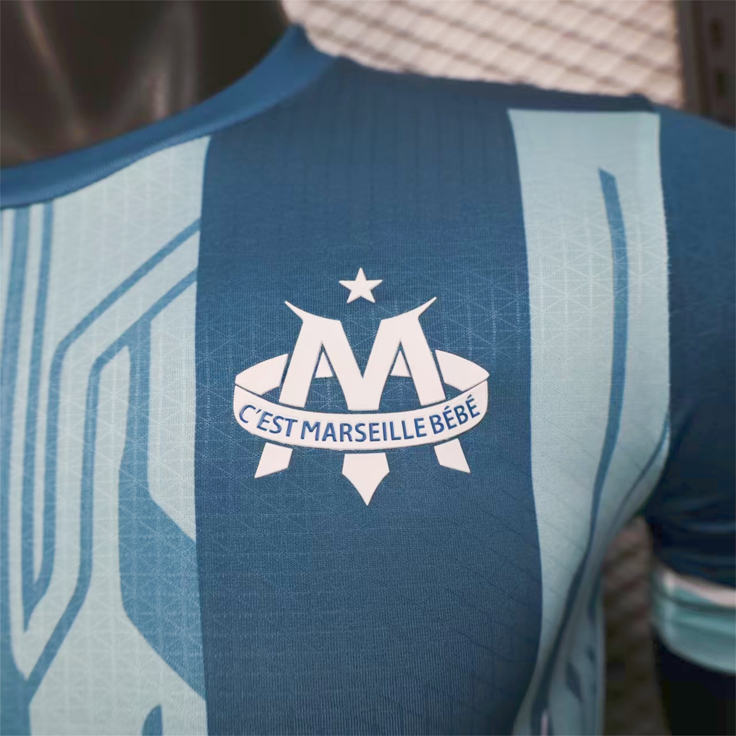 Marseille 25-26 Blue Stripes Special Jersey - Player Version - UnitedFutballJersey