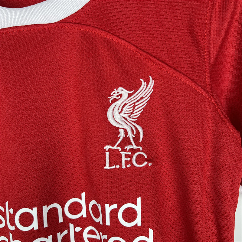 Liverpool 23/24 Home Kids Kit - UnitedFutballJersey