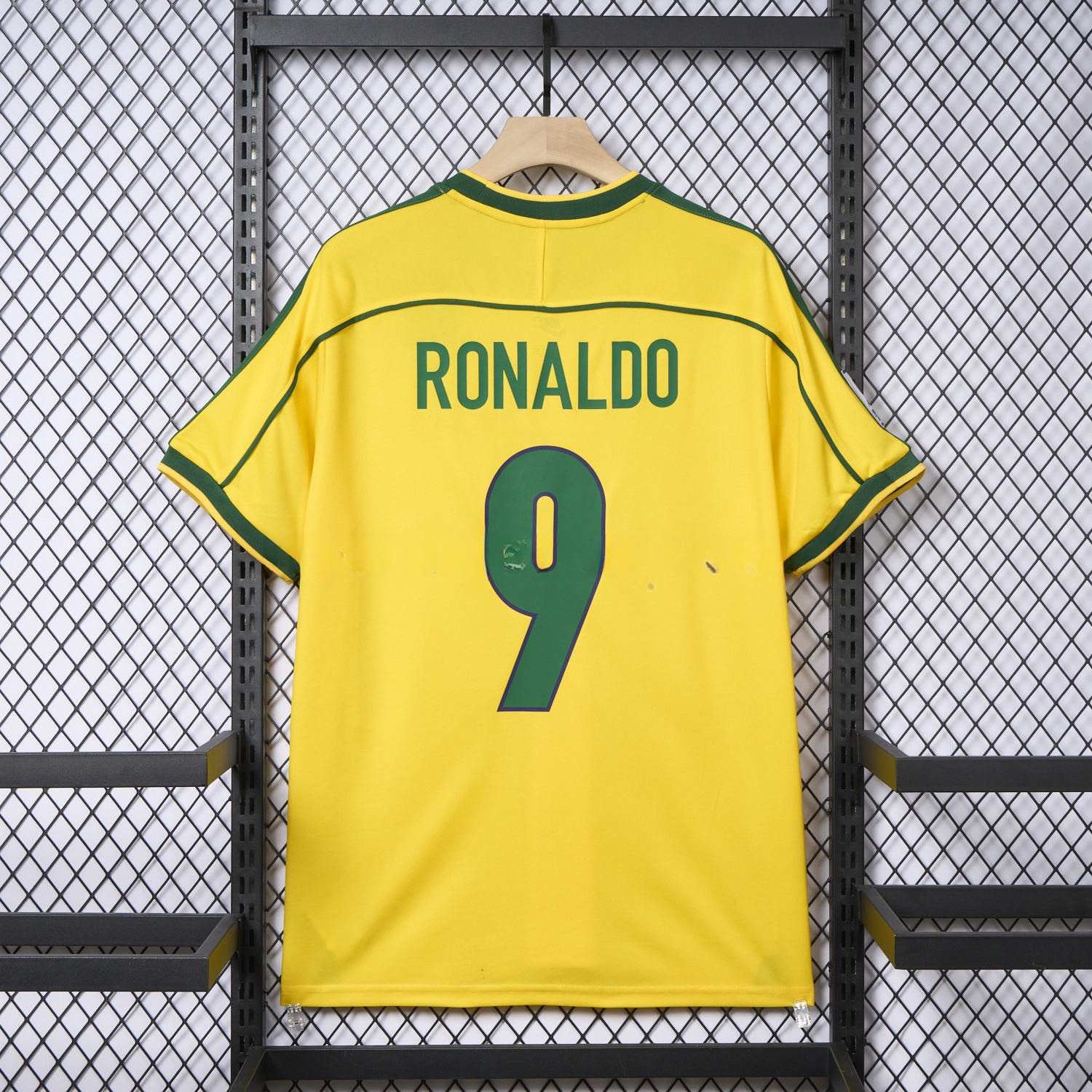 Retro Brazil 1998 Home Jersey - UnitedFutballJersey