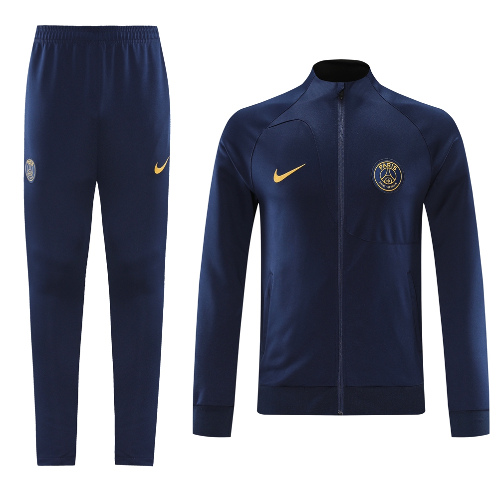 Paris 23-24 Jacket Training Tracksuit - Royal Blue - UnitedFutballJersey