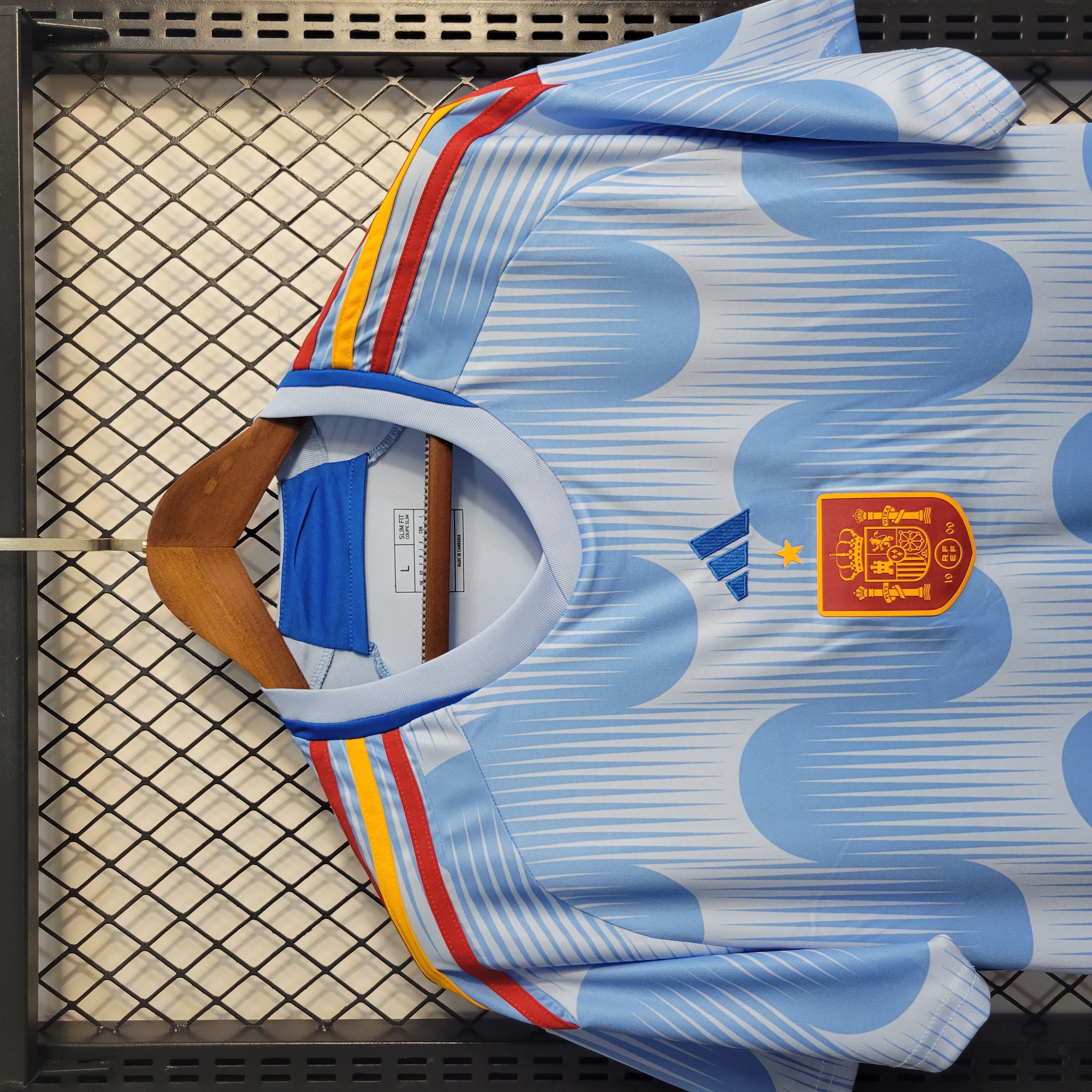 Spain 2022-23 Away Stadium Jersey - Fans Version - UnitedFutballJersey