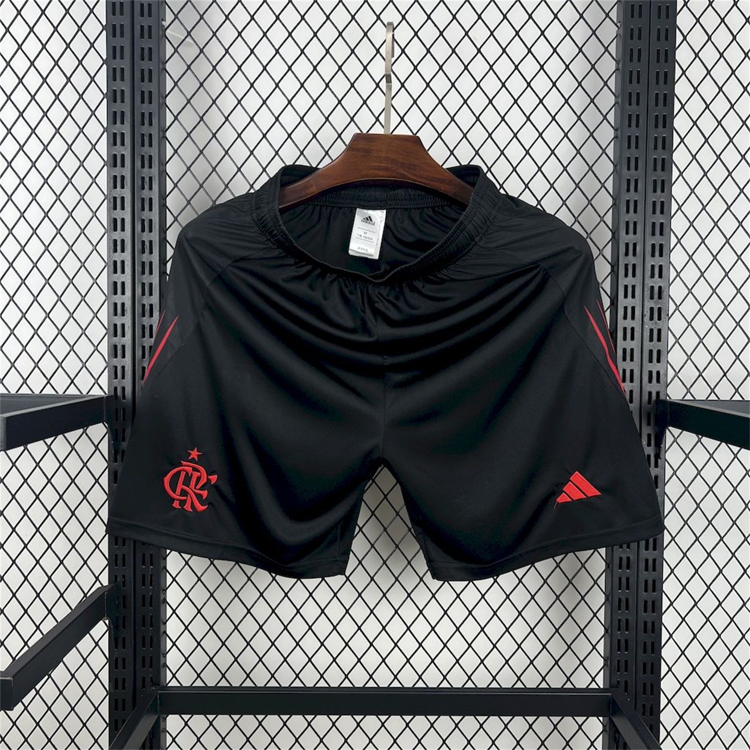 Flamengo 25-26 Away Black Shorts - Fans Version - UnitedFutballJersey
