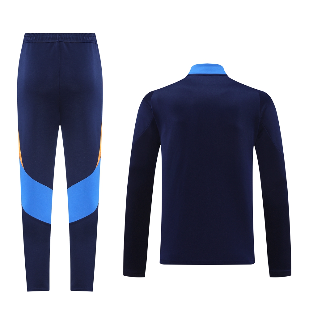 Juventus 24-25 Jacket Training Tracksuit - Royal Blue - UnitedFutballJersey