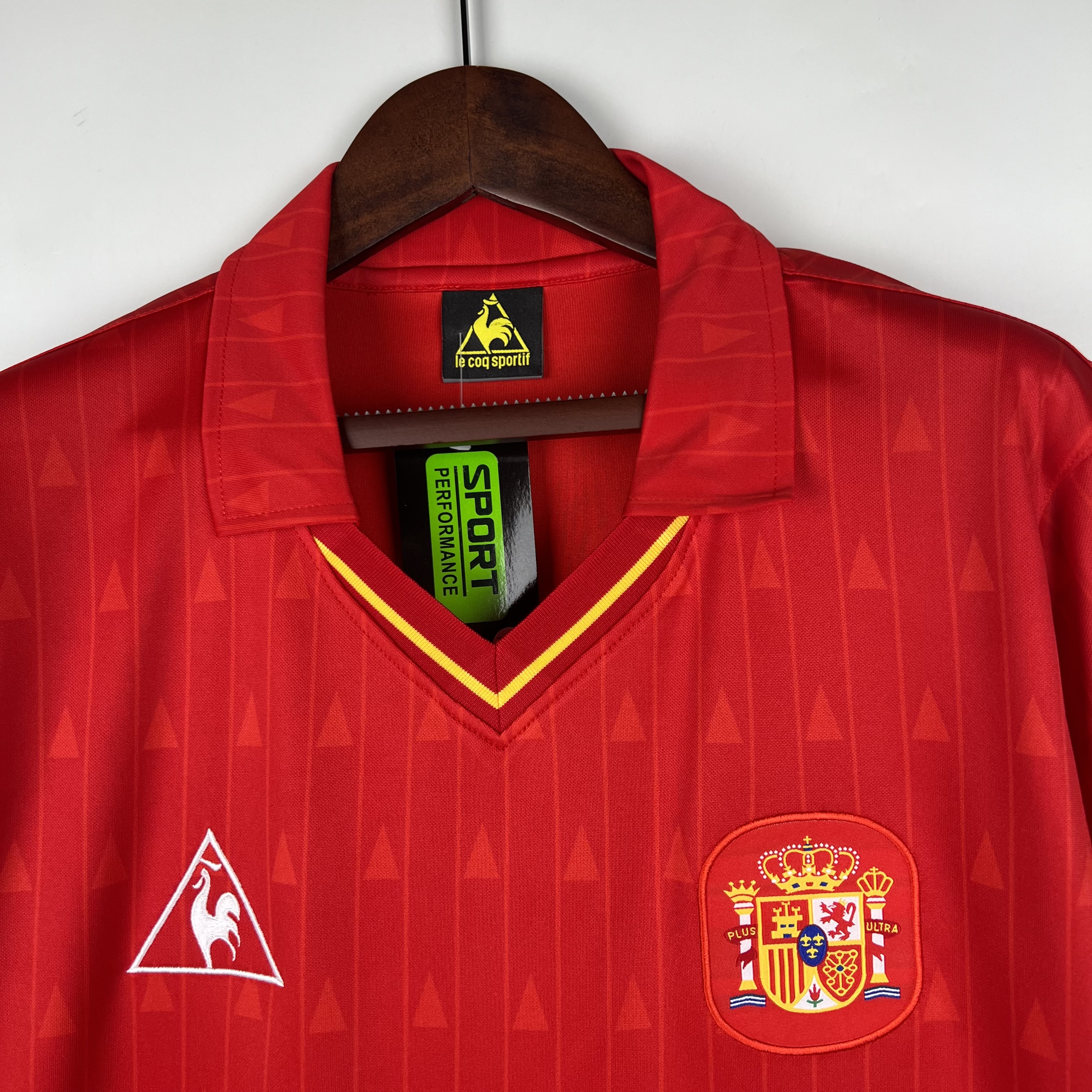 Retro Spain 1988-90 Home Stadium Jersey - UnitedFutballJersey