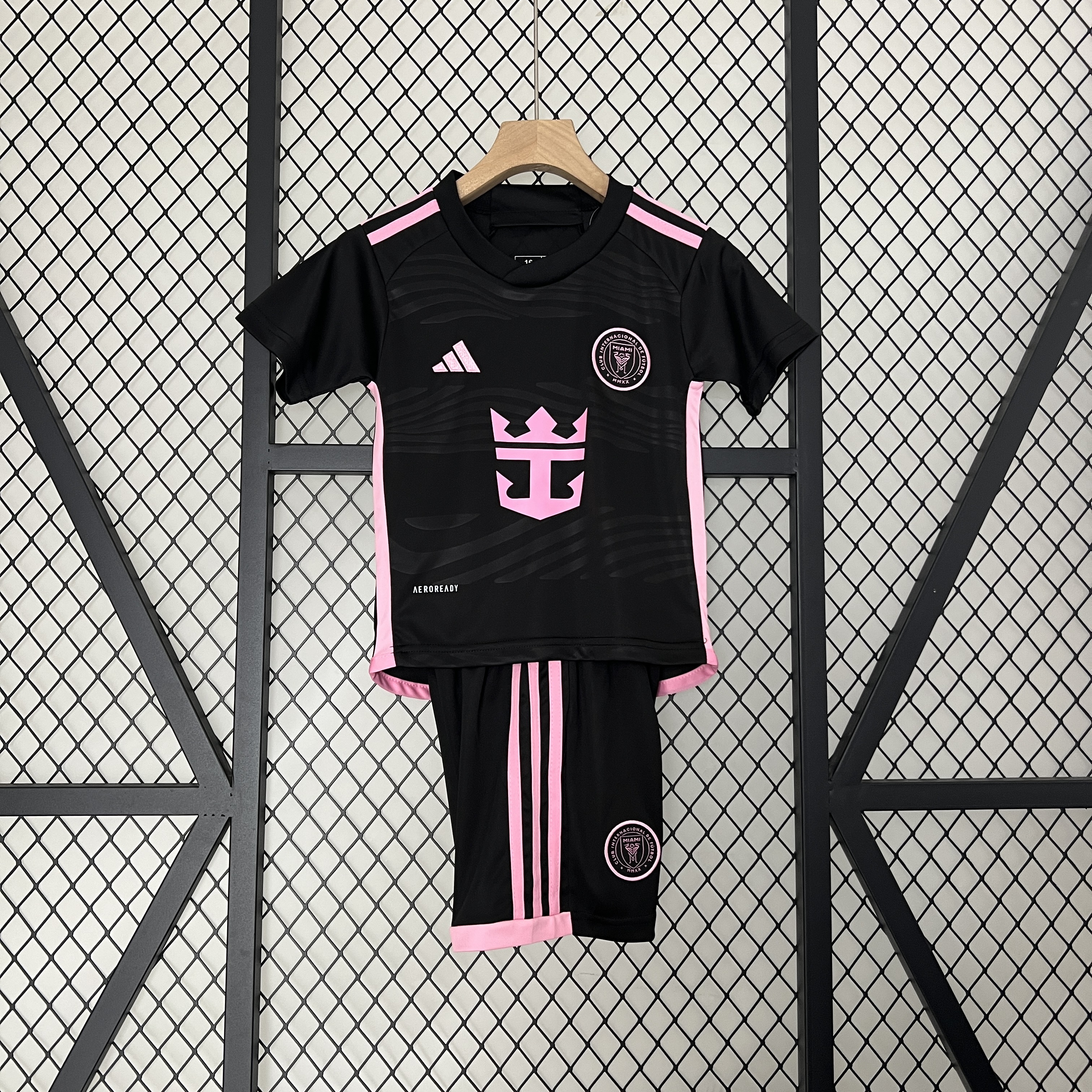 Inter Miami 2024 Away Stadium Kids Kit - UnitedFutballJersey