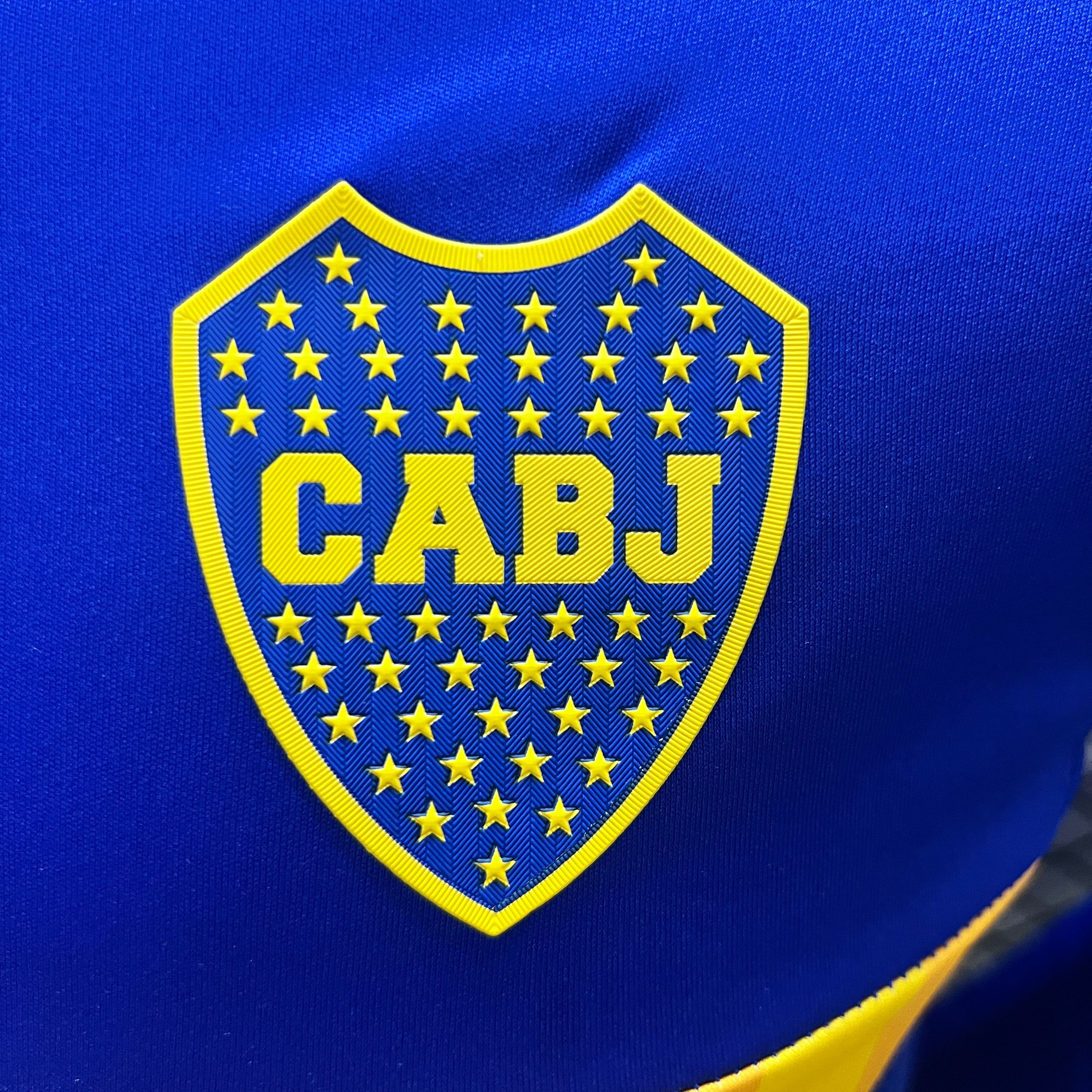 Boca Juniors 24-25 Home Long Sleeve Jersey - Player Version - UnitedFutballJersey