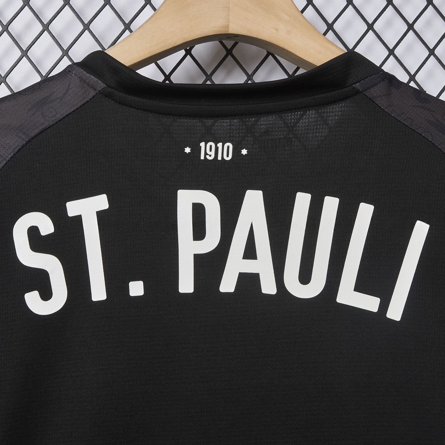 St. Pauli 25-26 Third Black Jersey - Fans Version - UnitedFutballJersey