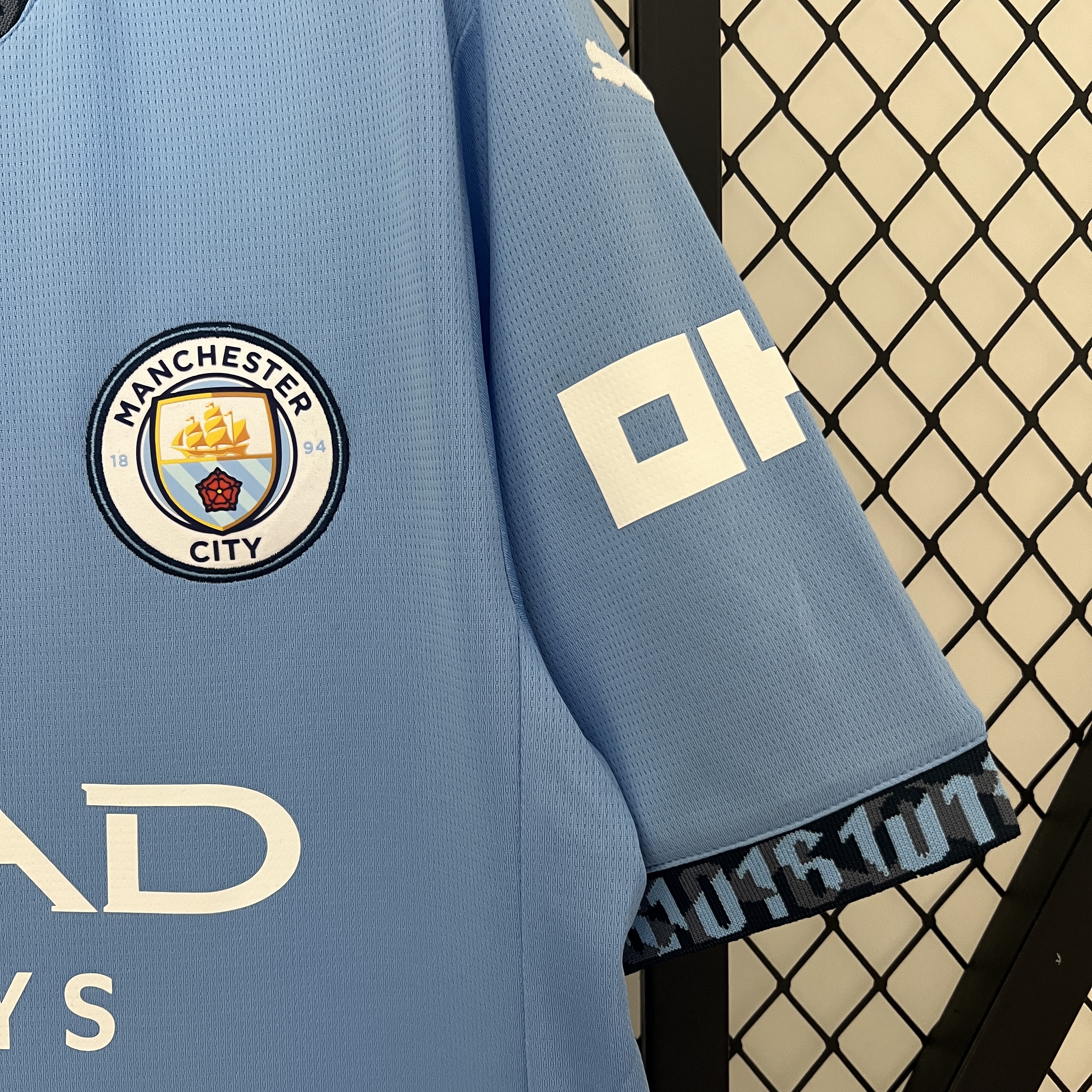 Manchester City 24-25 Home Stadium Jersey - Fans Version - UnitedFutballJersey